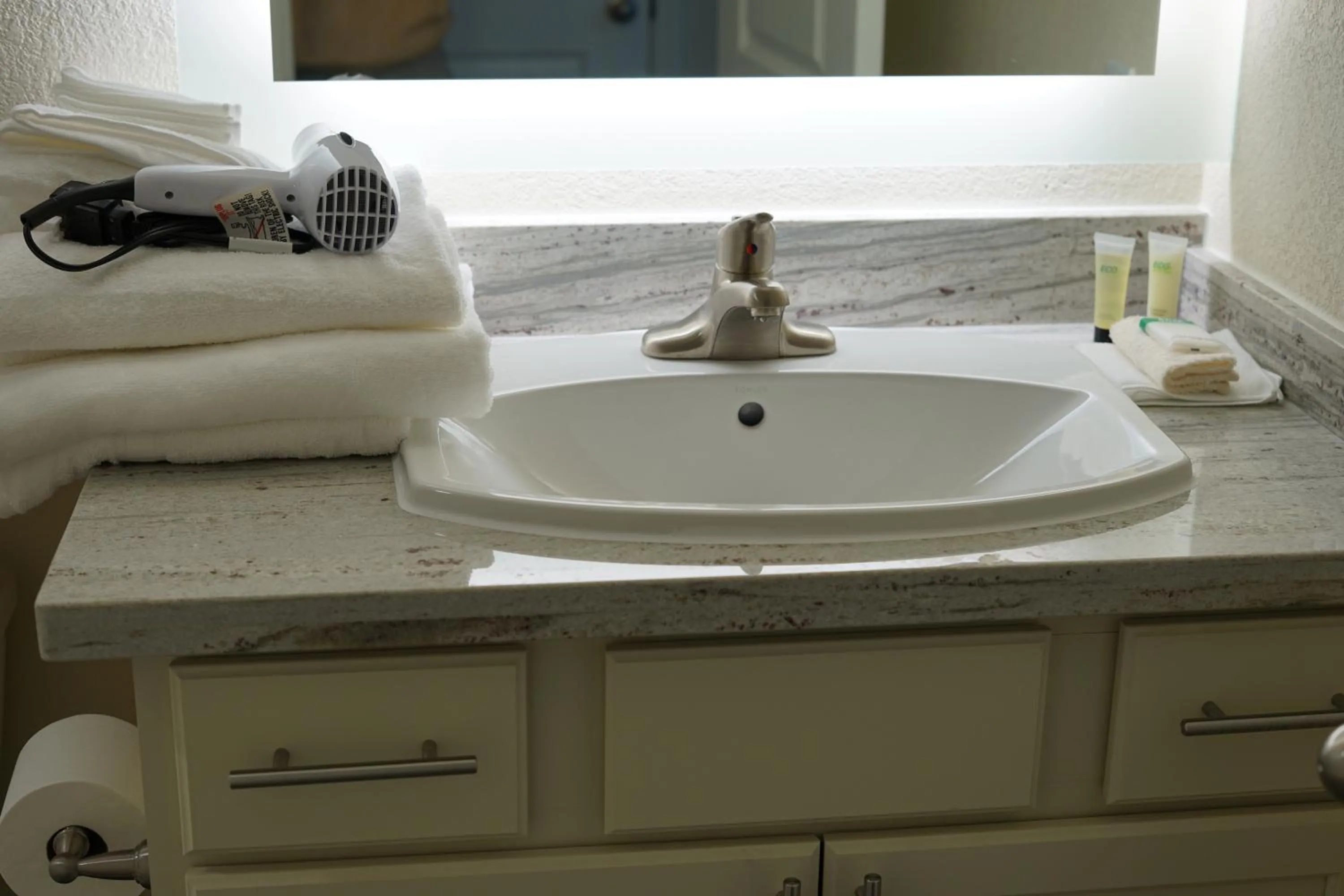 Bathroom in Sleepover 1BD 1BA Oklahoma City Apartments