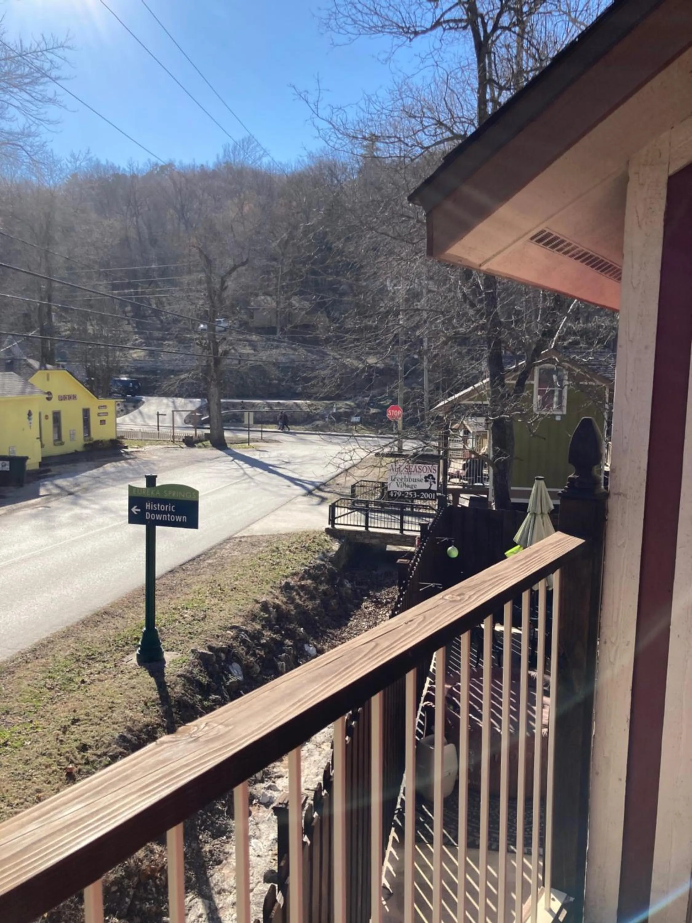 City view in All Seasons Treehouse Village