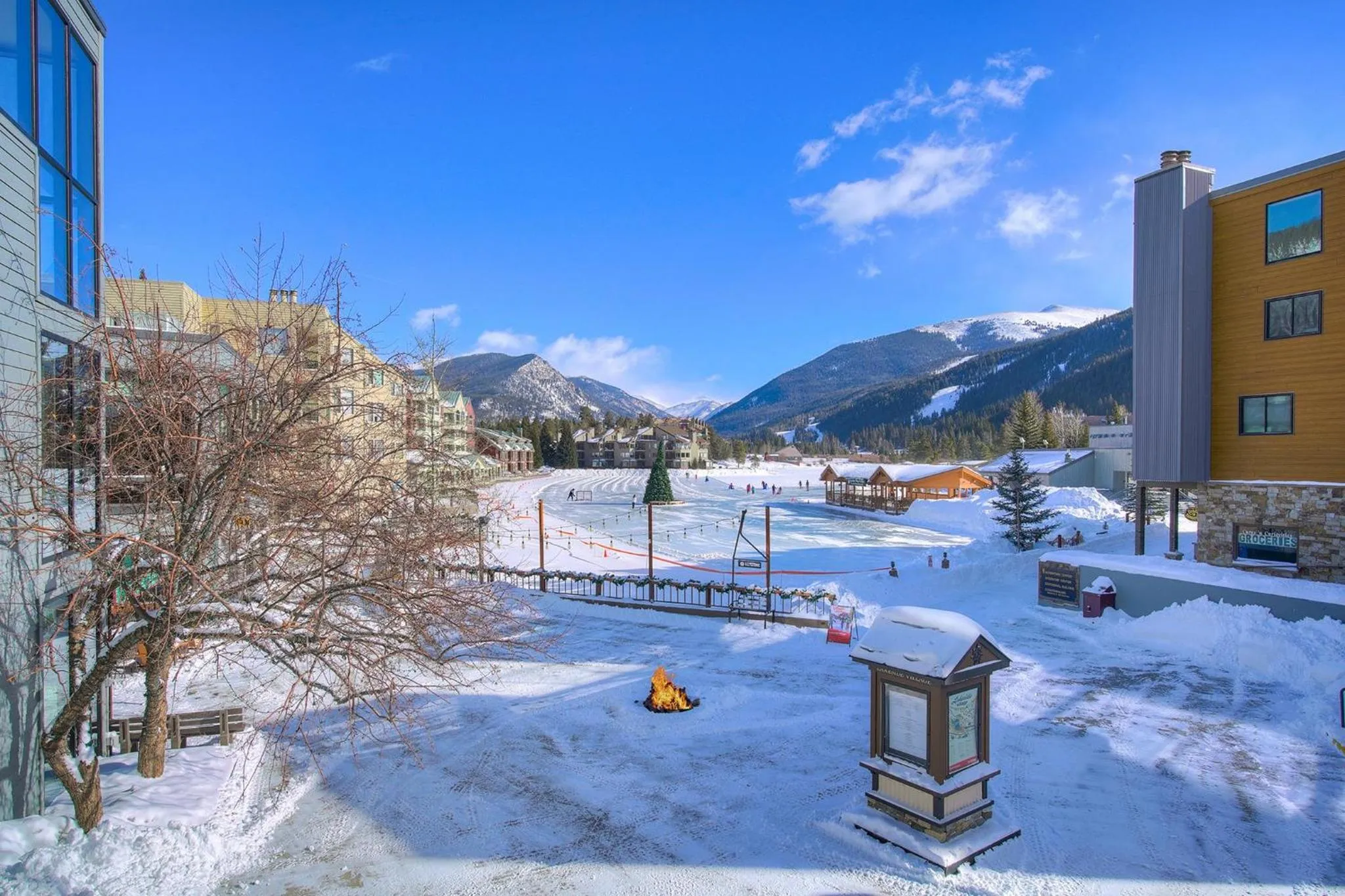 Property building in Lakeside Village by Keystone Resort