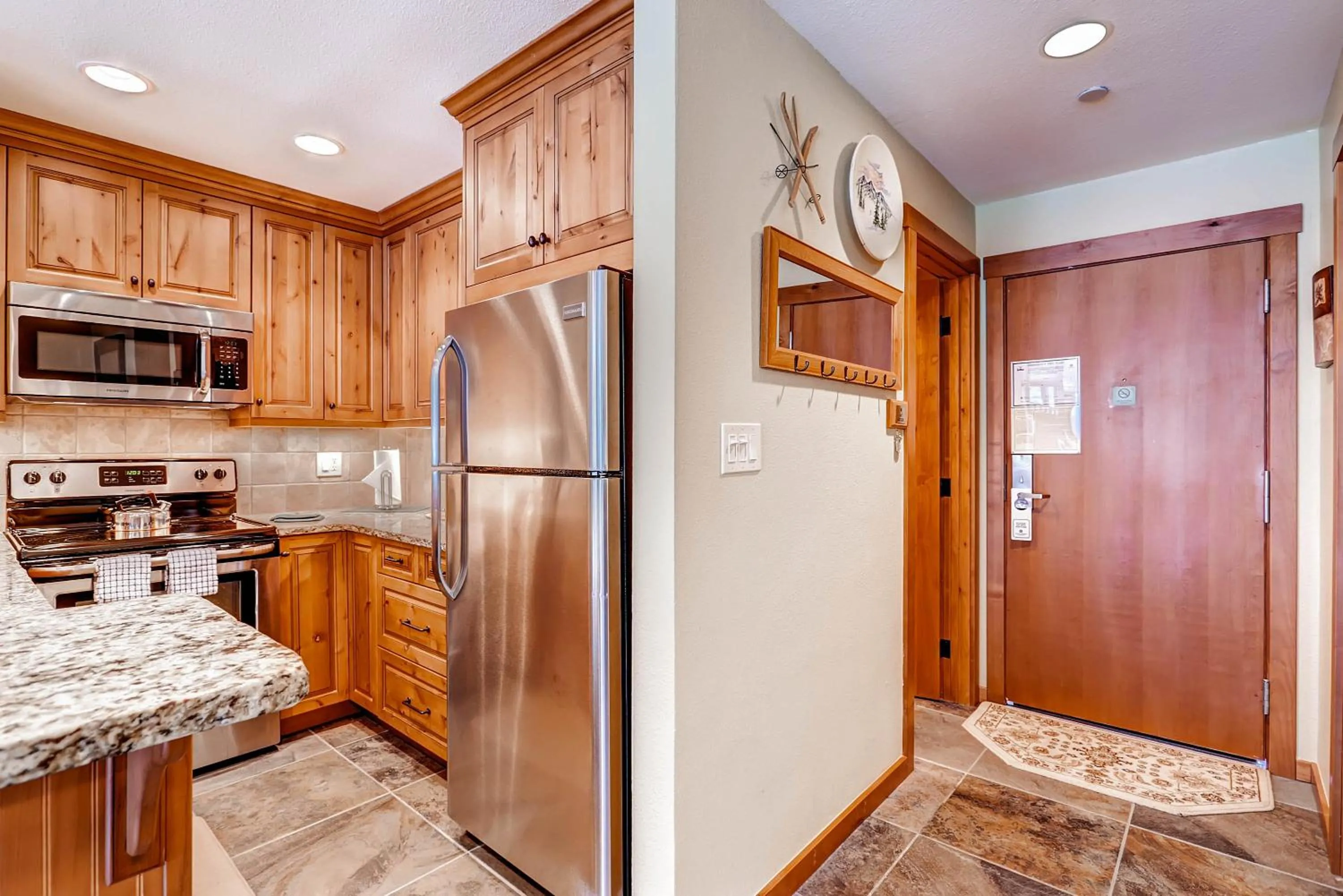 Kitchen or kitchenette in Lakeside Village by Keystone Resort