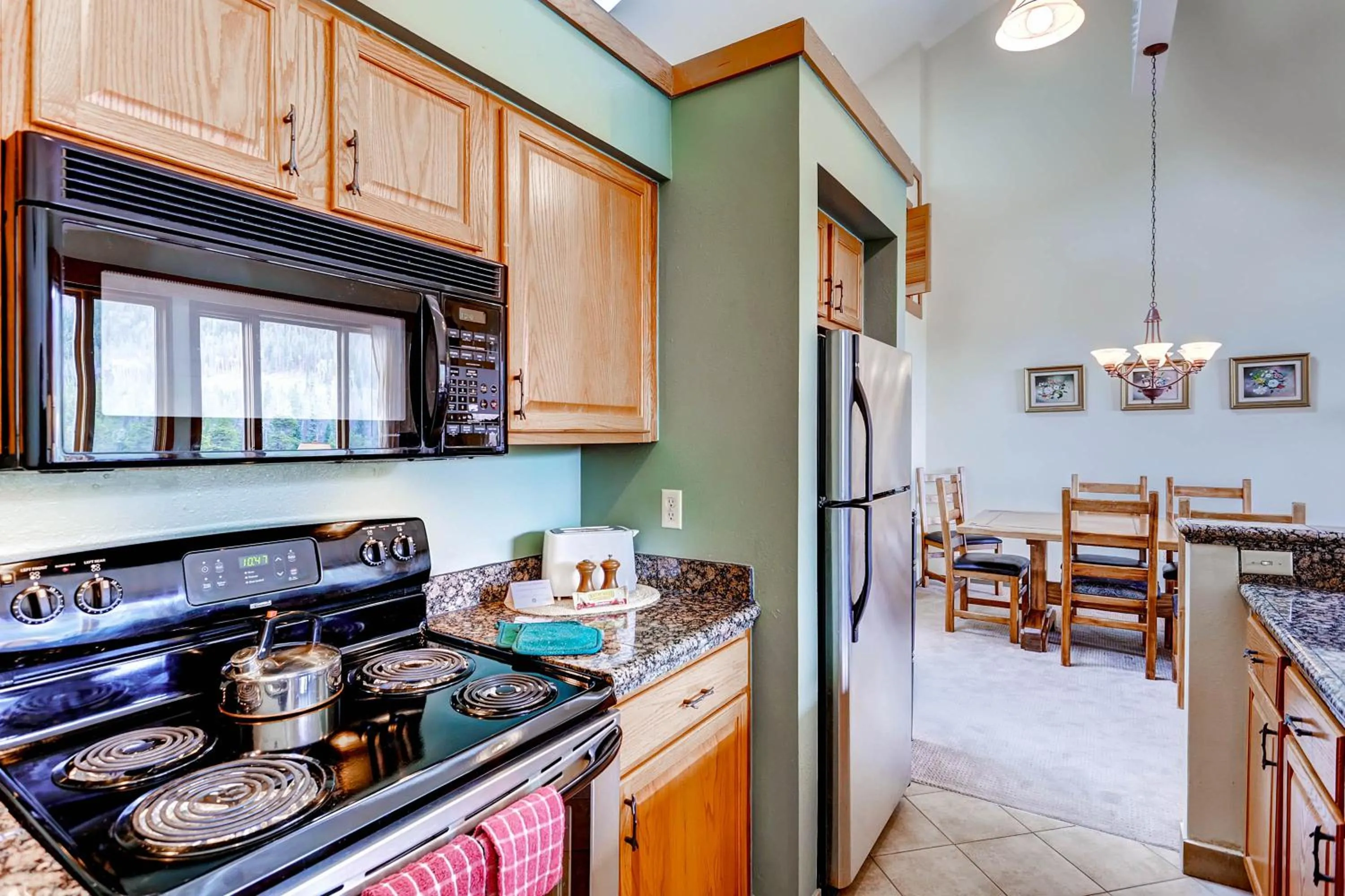 Kitchen or kitchenette in Lakeside Village by Keystone Resort