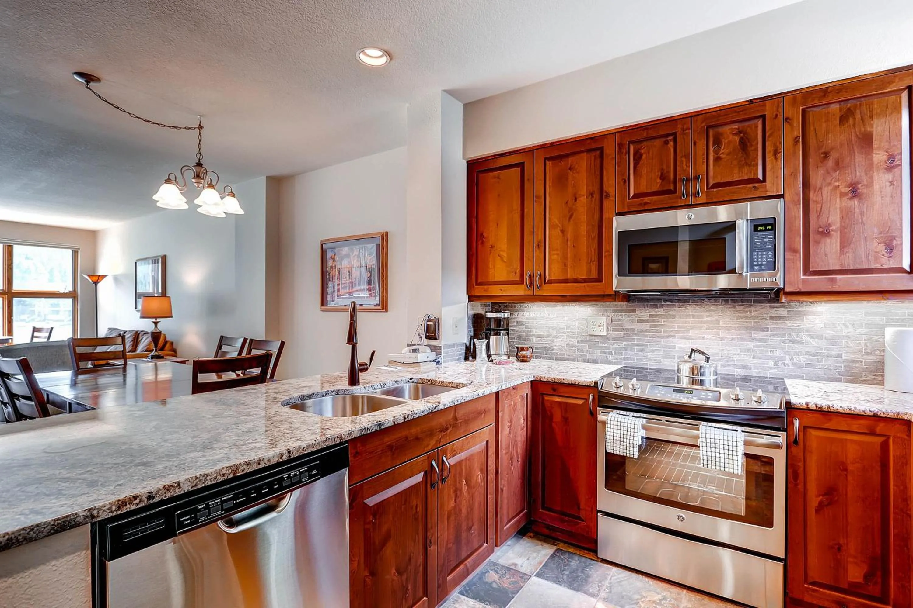 Kitchen or kitchenette in Lakeside Village by Keystone Resort