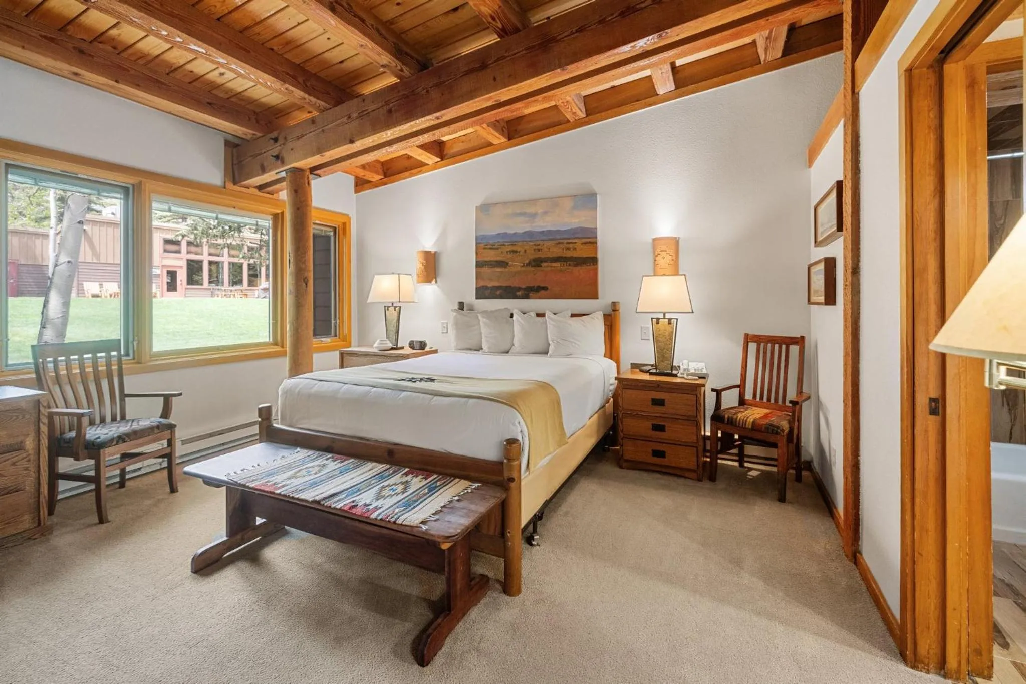 Bedroom, Bed in Evergreen Condominiums by Keystone Resort