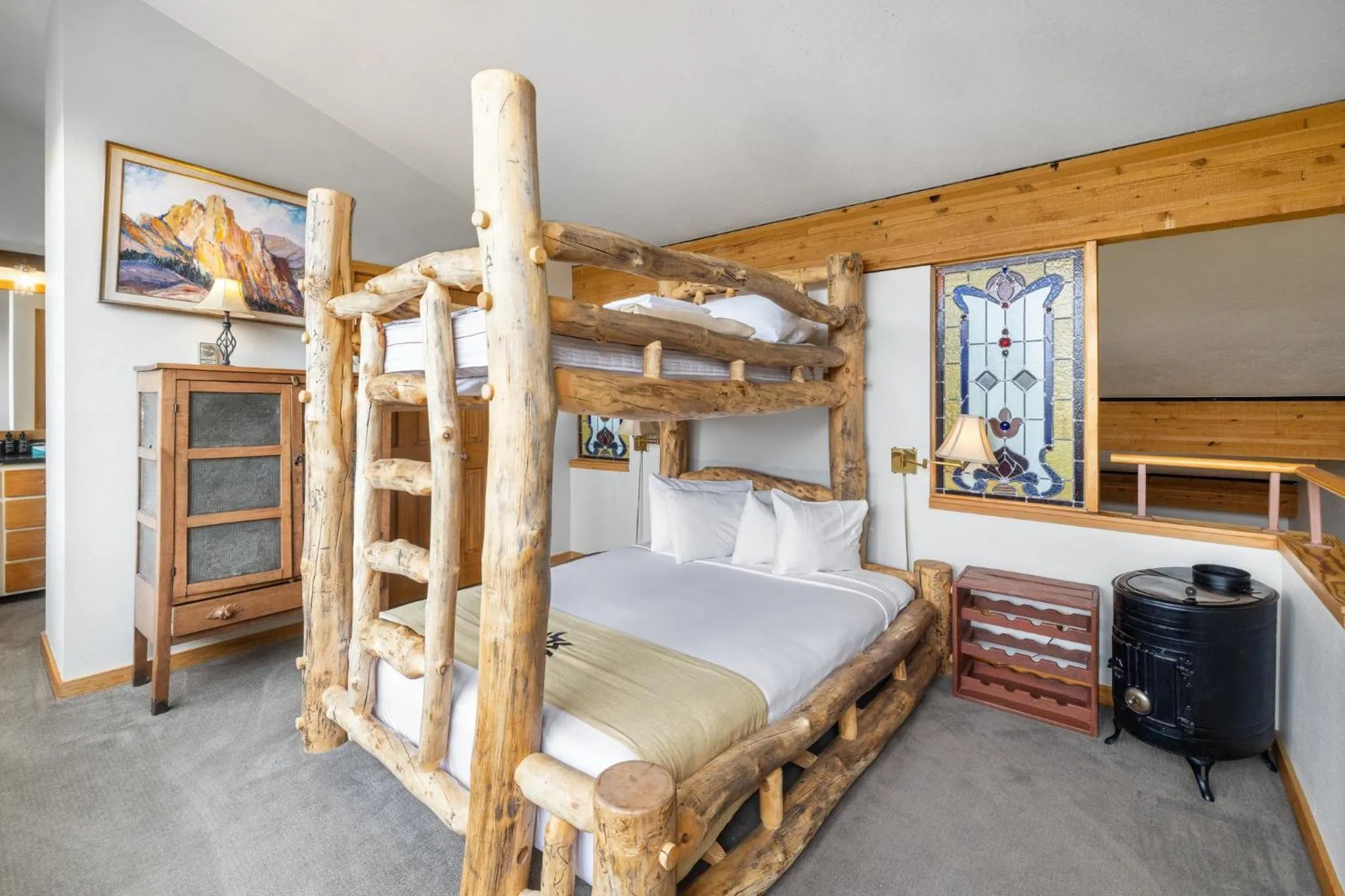 Bedroom, Bed in Evergreen Condominiums by Keystone Resort