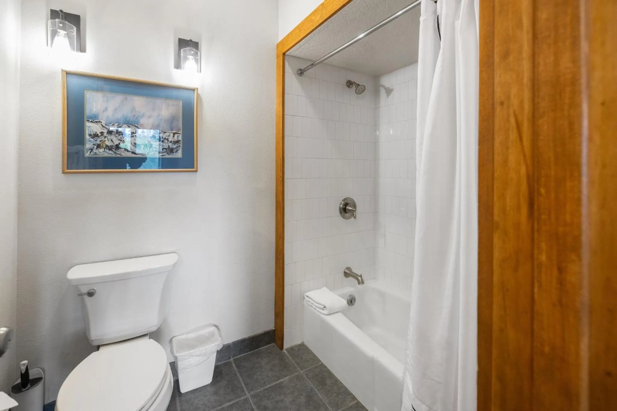 Bathroom in Evergreen Condominiums by Keystone Resort