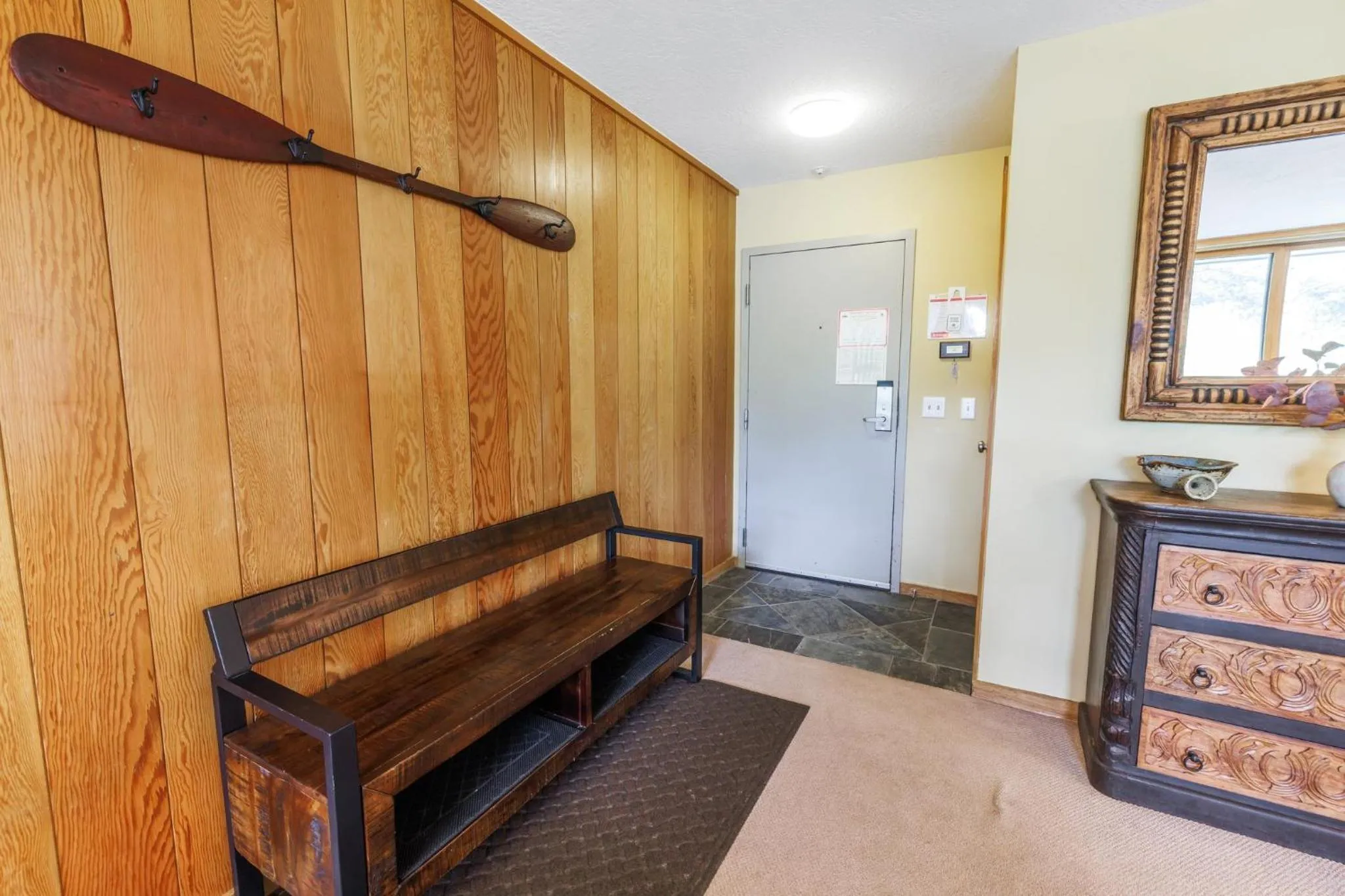 Decorative detail in Evergreen Condominiums by Keystone Resort