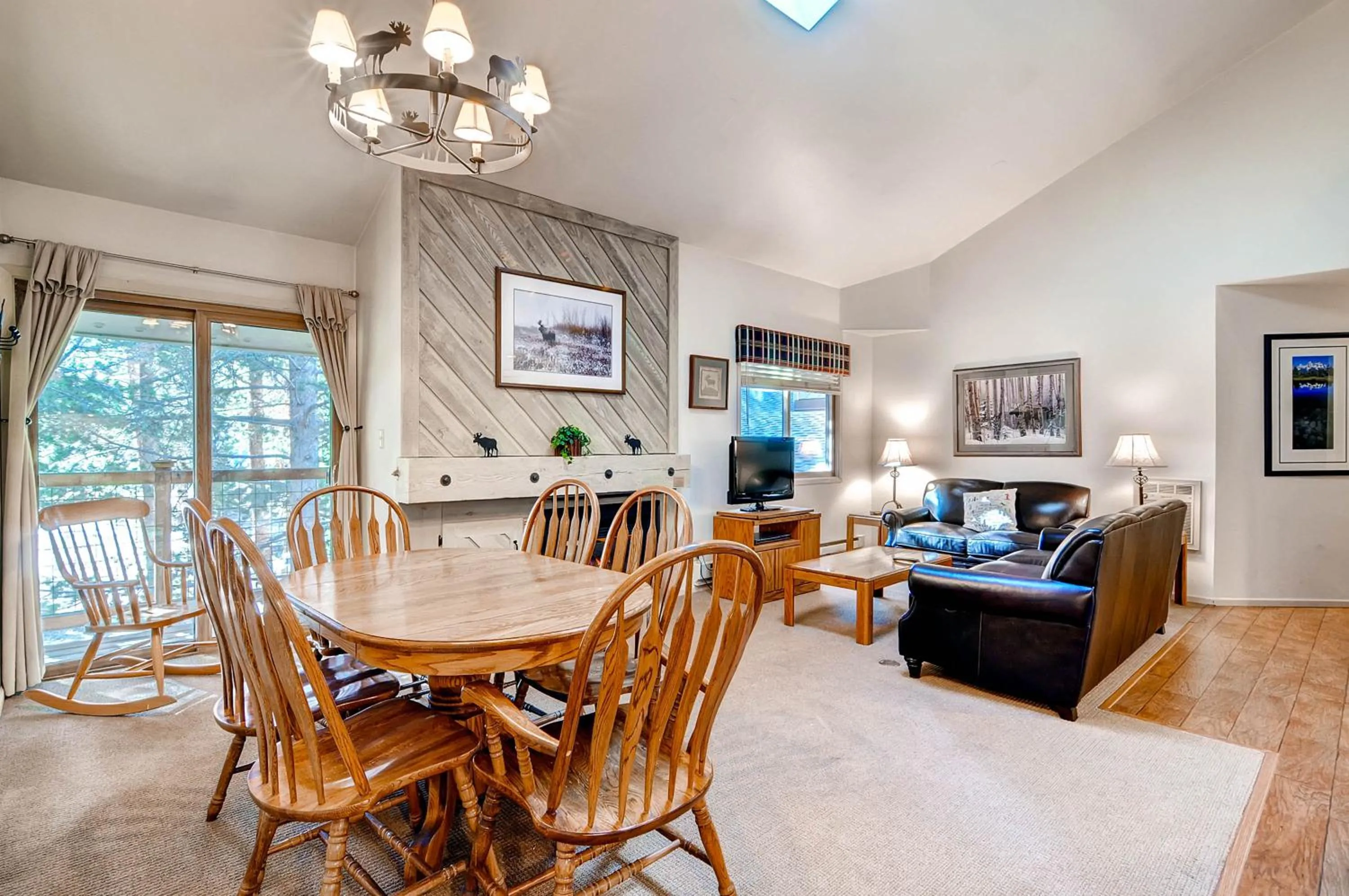 Dining area in The Forest Neighborhood by Keystone Resort