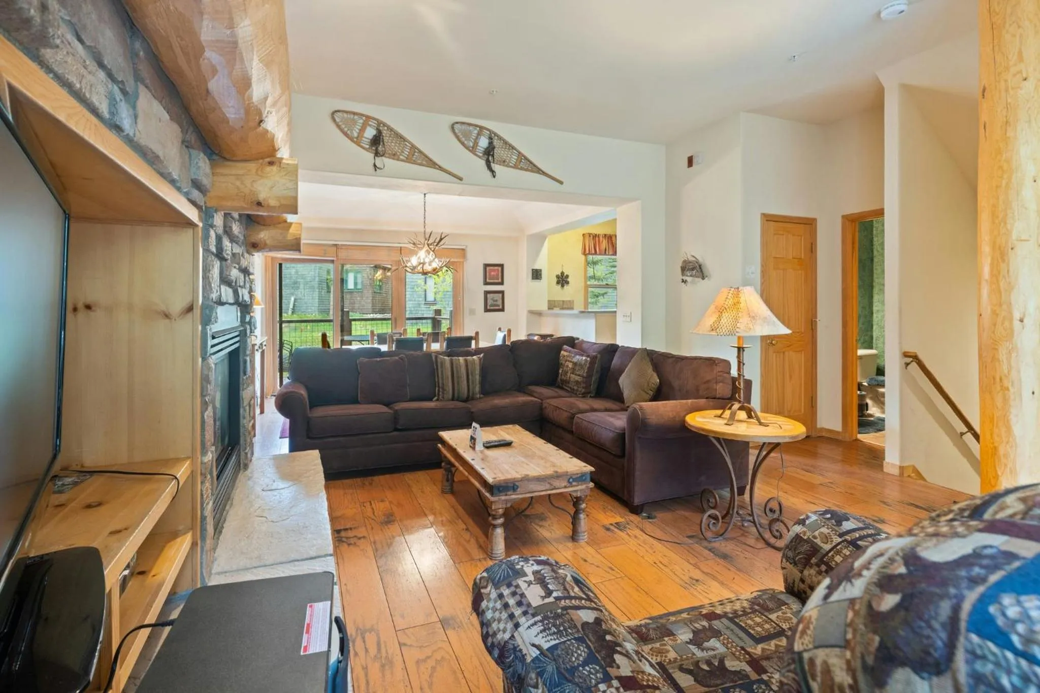 Living room in Forest Condominiums by Vail Resorts