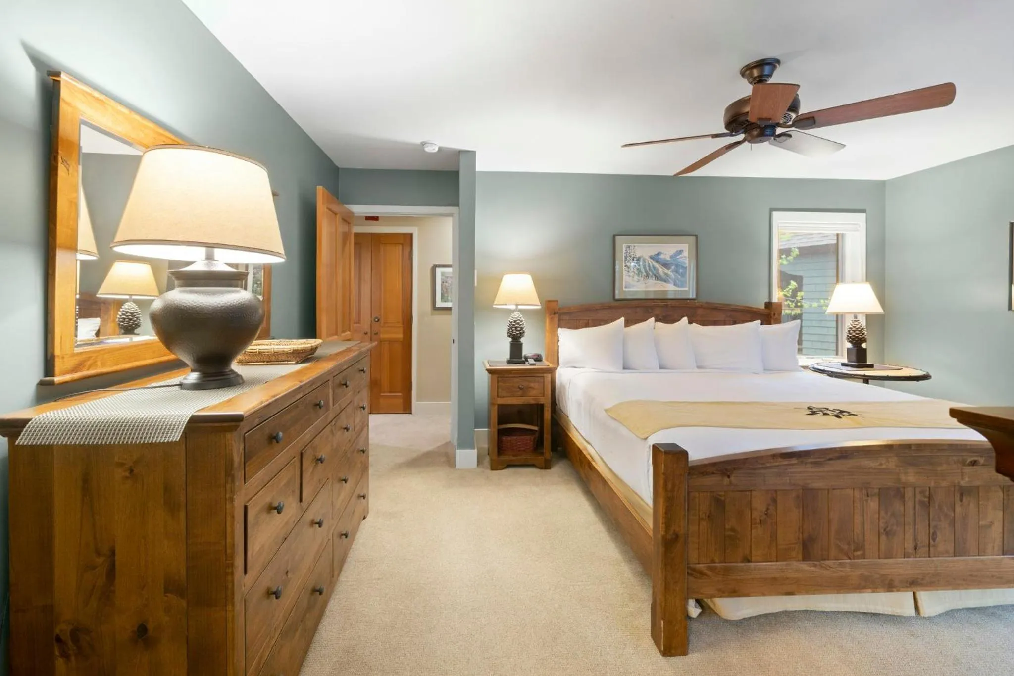 Bedroom, Bed in Forest Condominiums by Vail Resorts