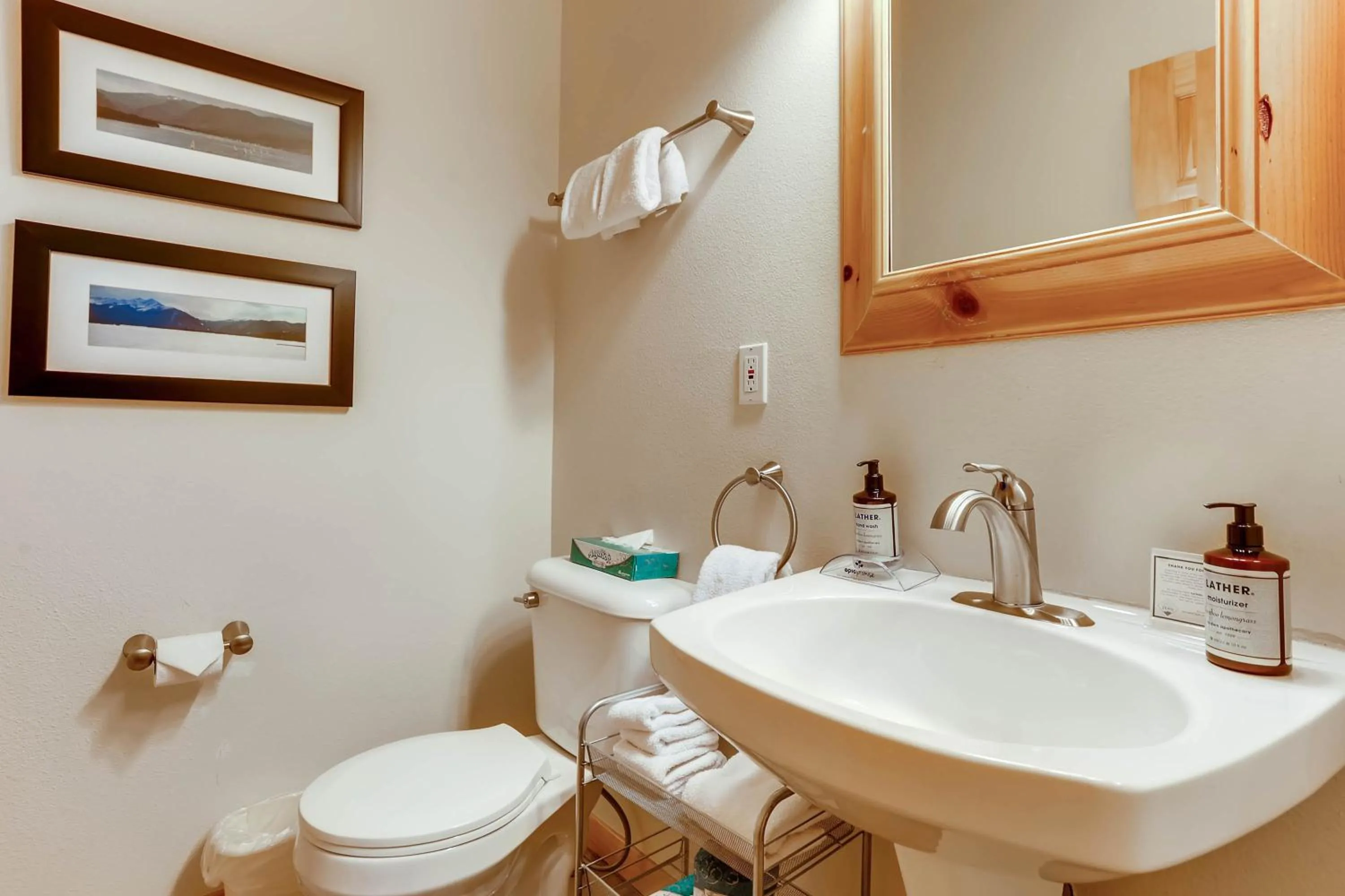 Bathroom in The Forest Neighborhood by Keystone Resort