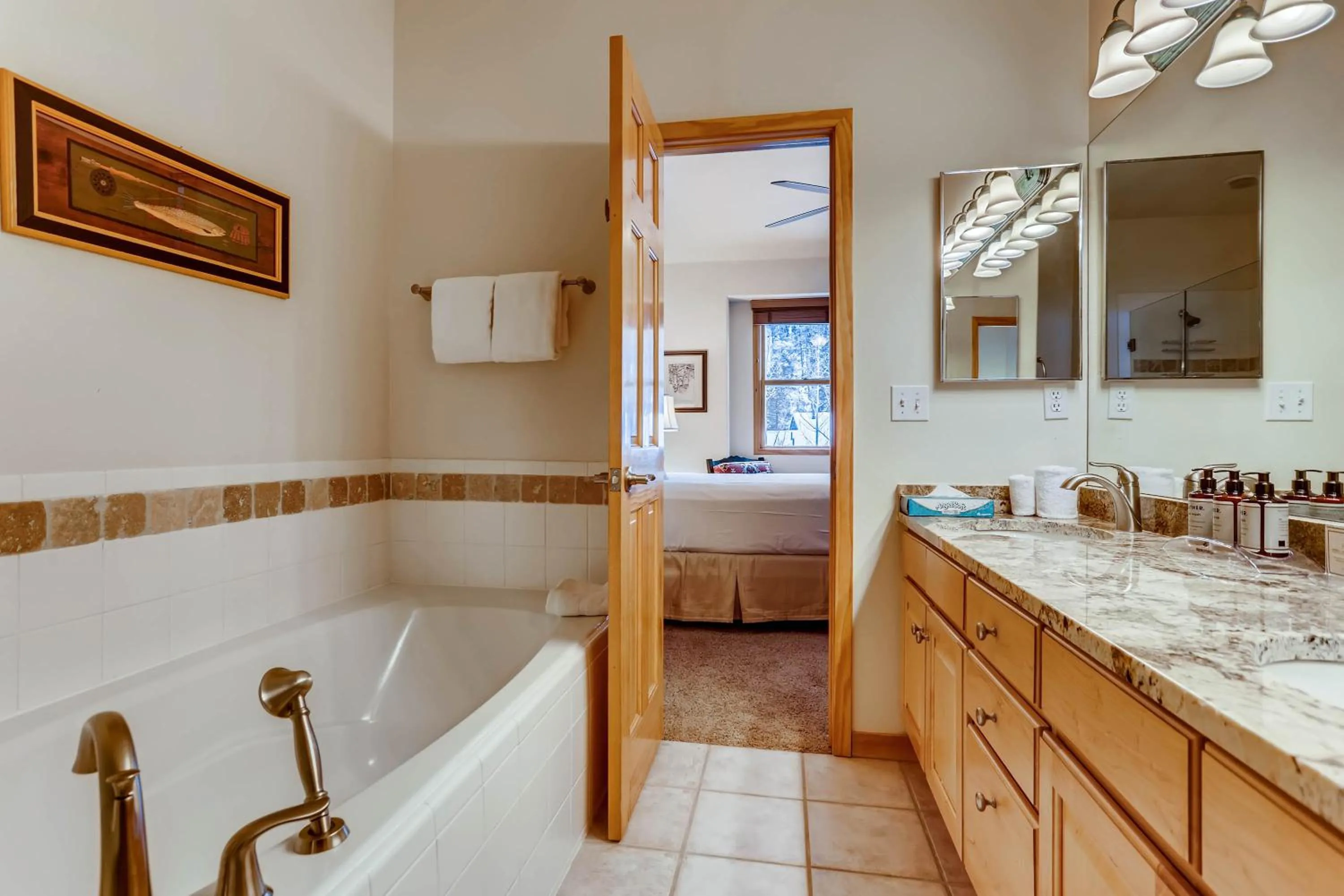 Bathroom in The Forest Neighborhood by Keystone Resort