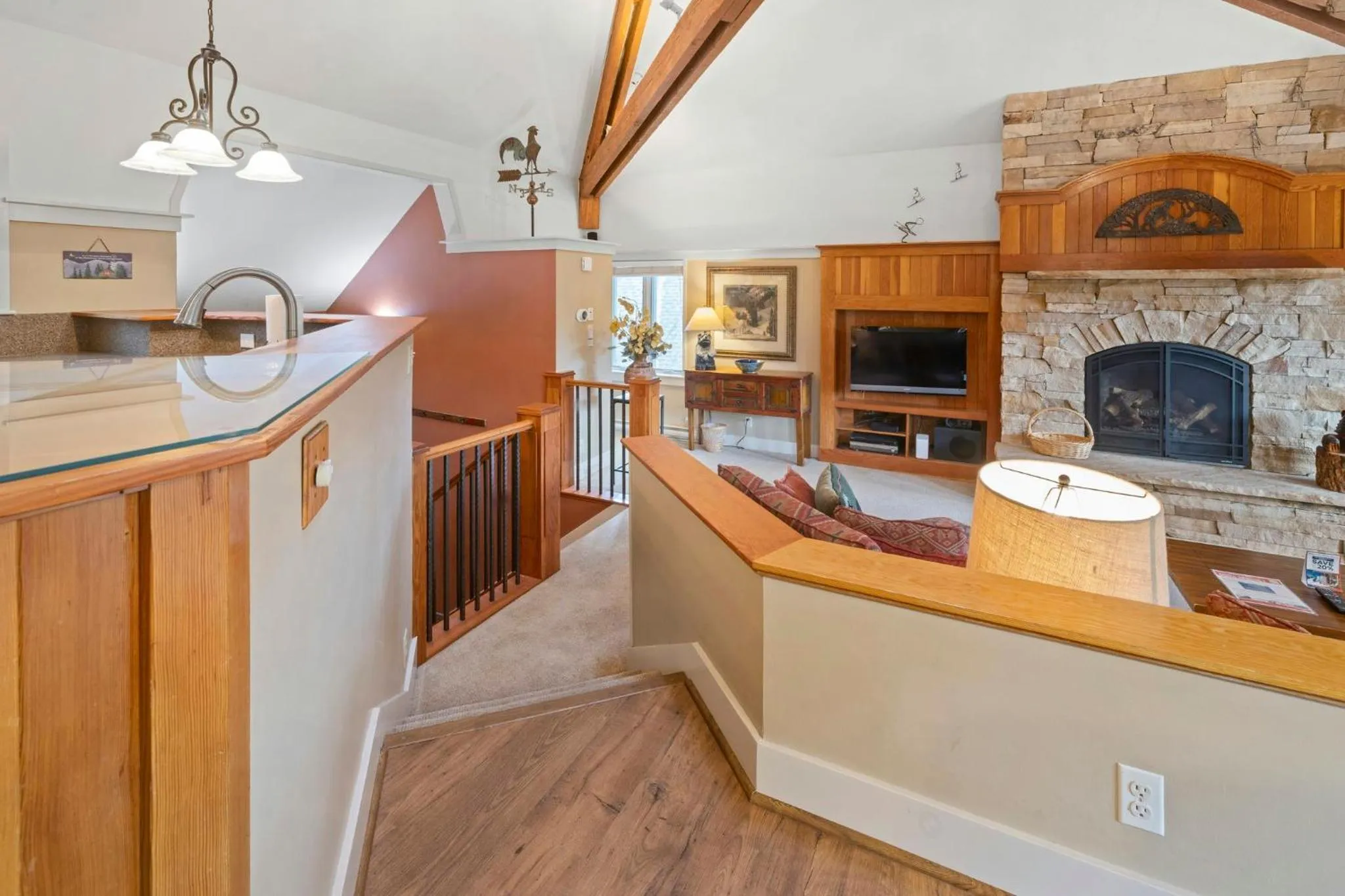 Decorative detail in Forest Condominiums by Vail Resorts