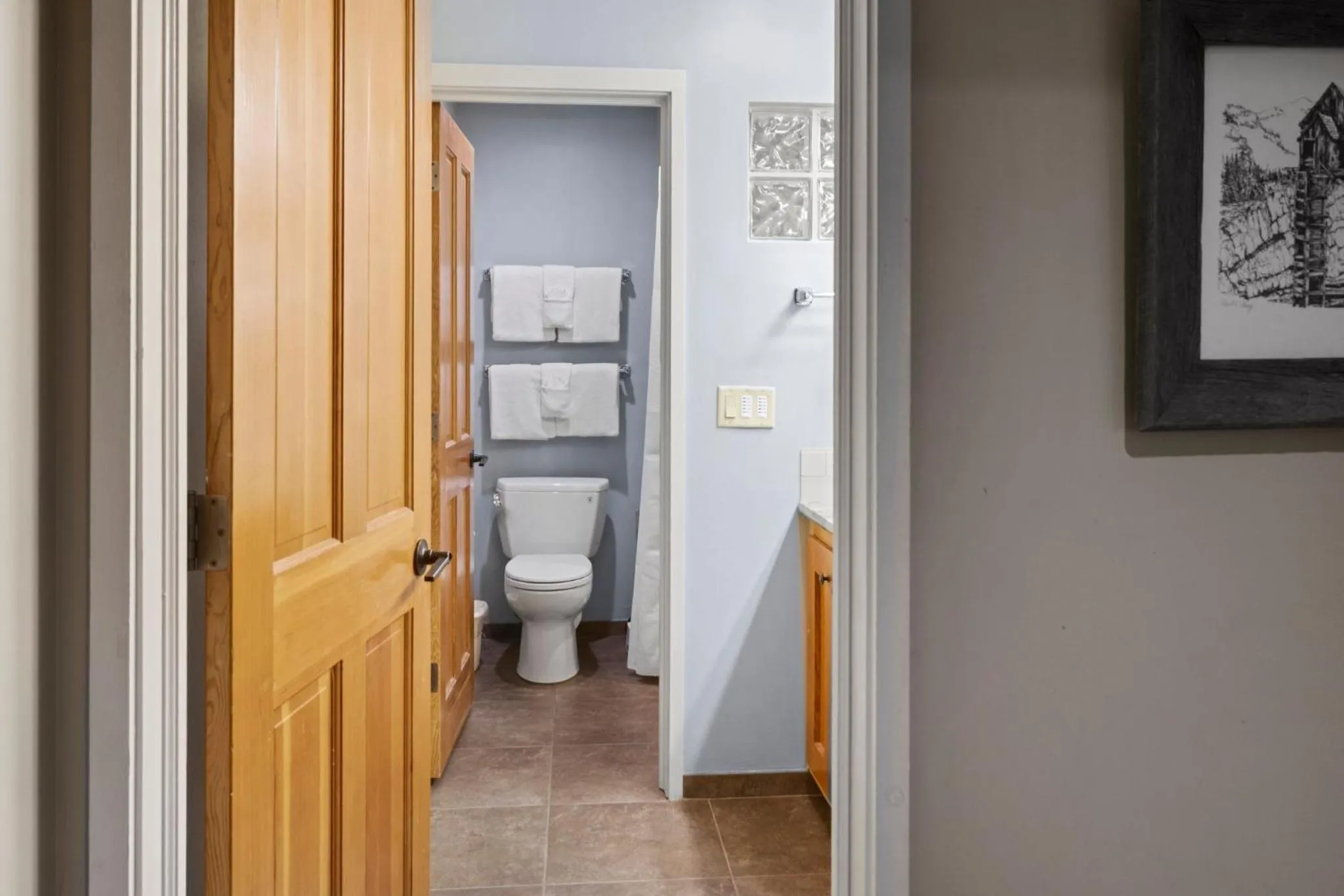 Bathroom in Forest Condominiums by Vail Resorts