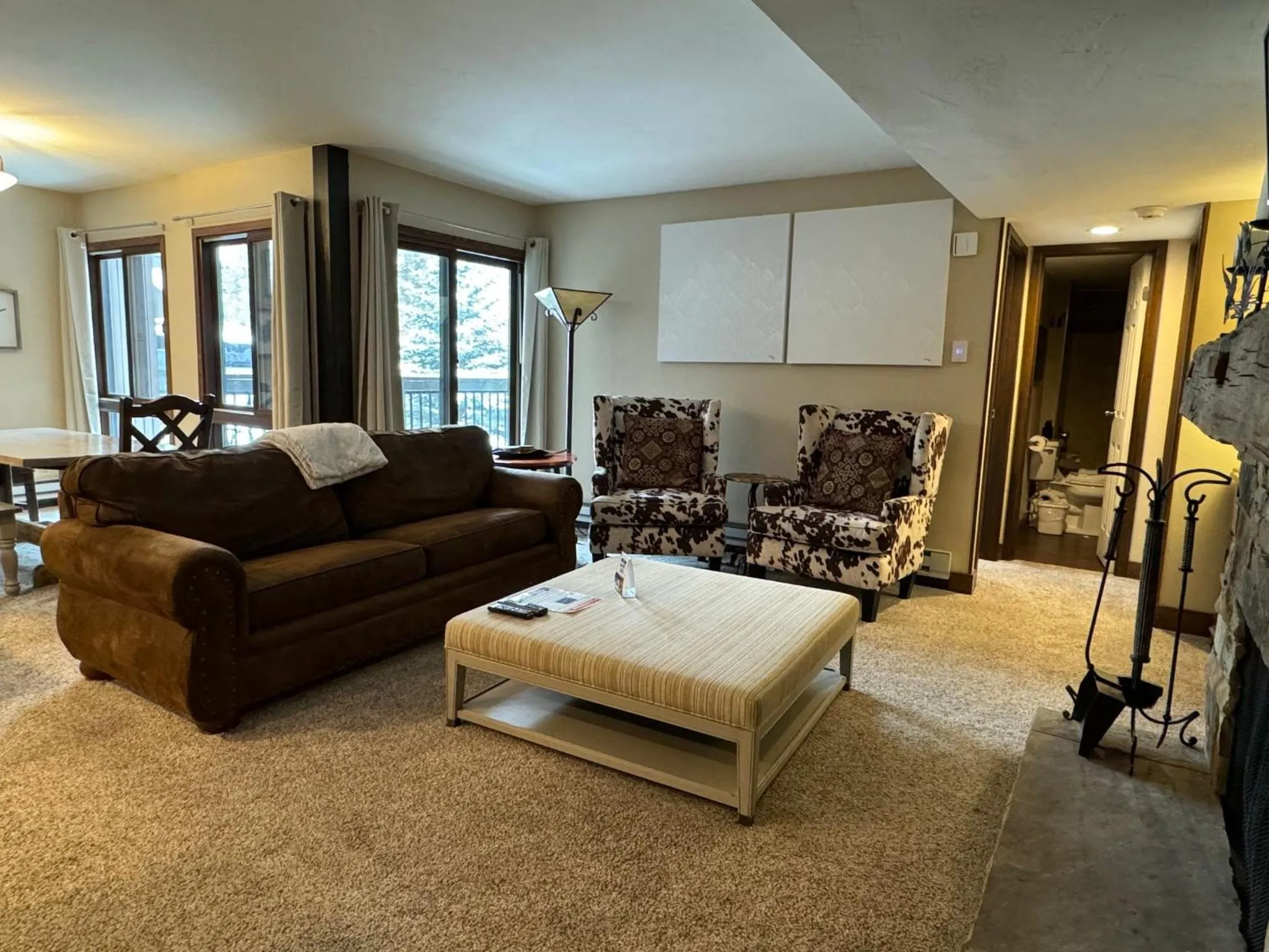 Living room in The Forest Neighborhood by Keystone Resort