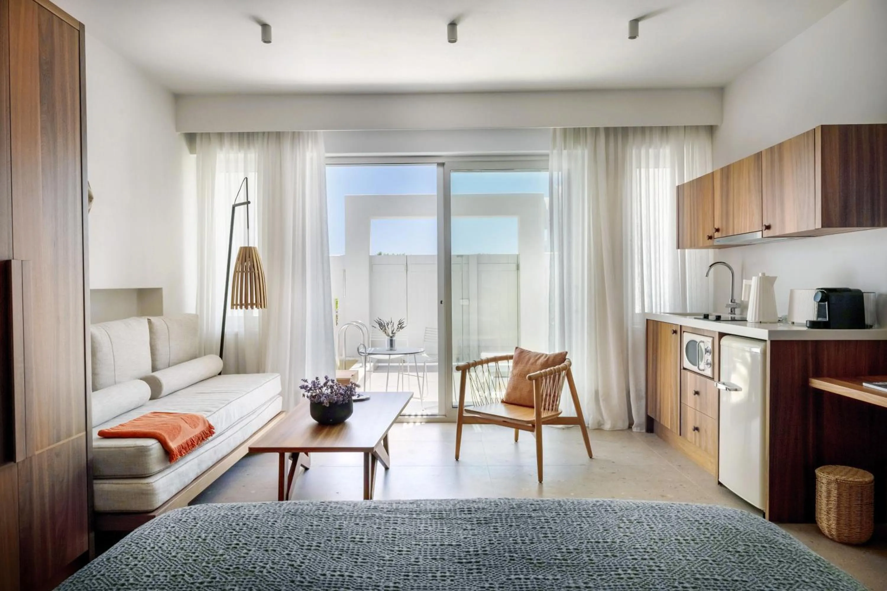 Living room in ALERÓ Seaside Skyros Resort