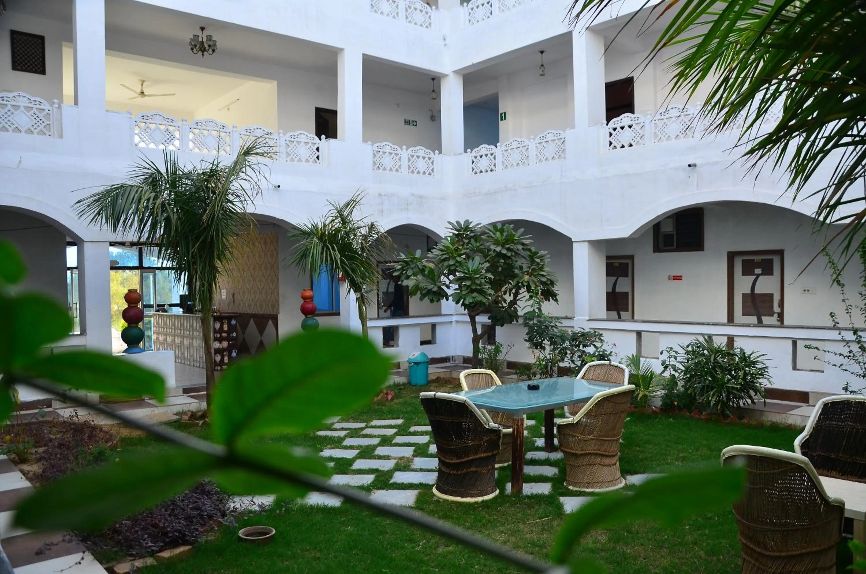 Garden in Brahma Paradise , A heritage haveli