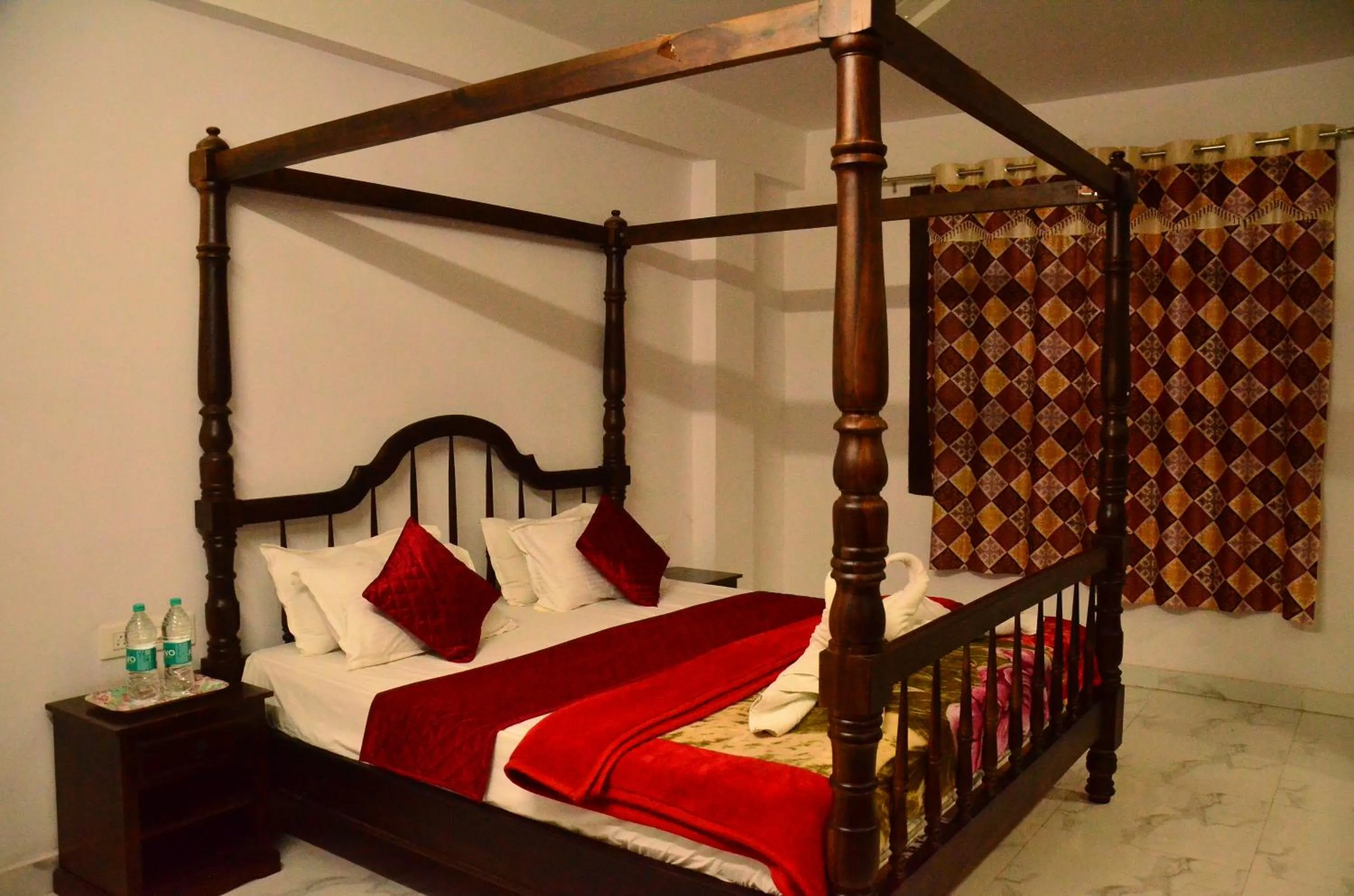 Bedroom, Bed in Brahma Paradise , A heritage haveli
