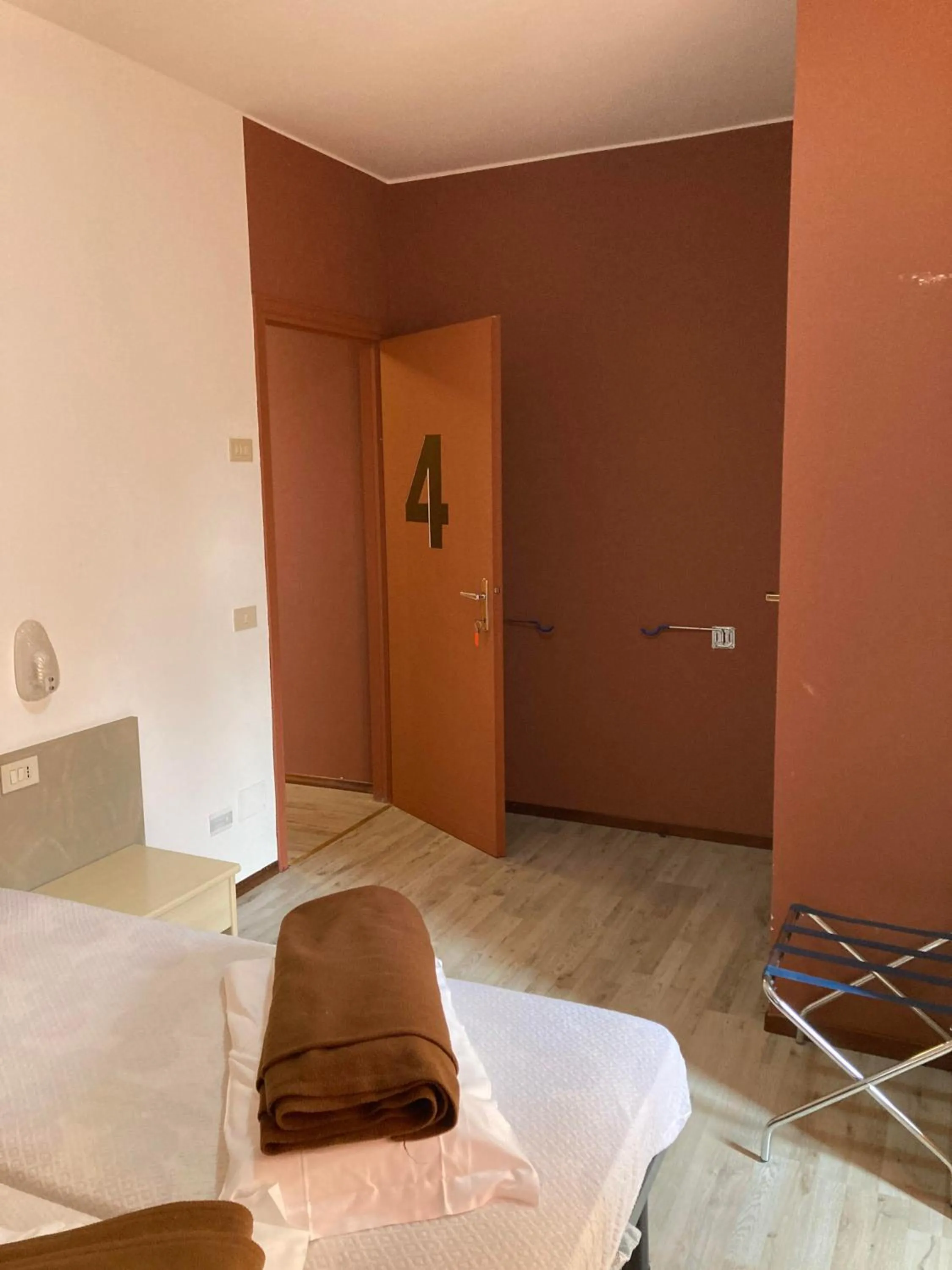 Landmark view, Bed in Route77 hostel