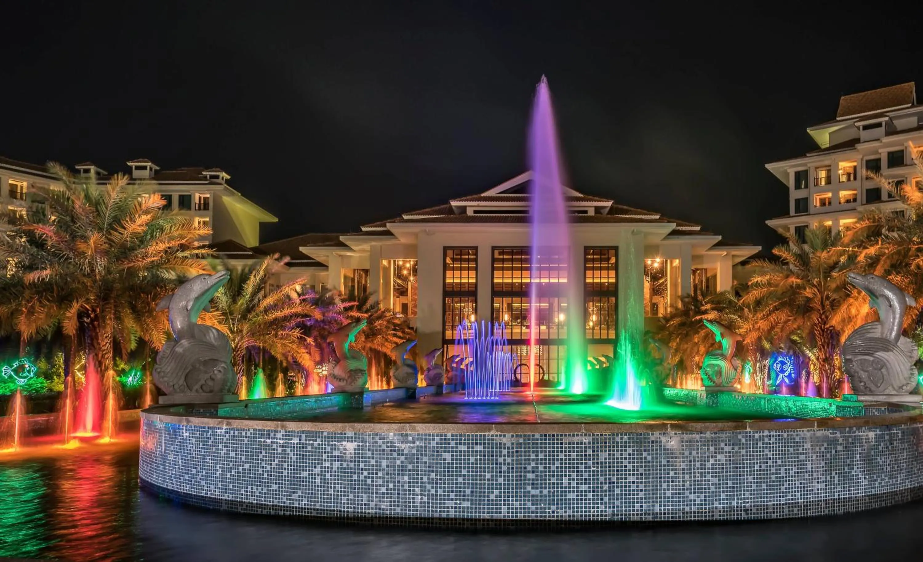 Night in Huidong Regal Palace Resort