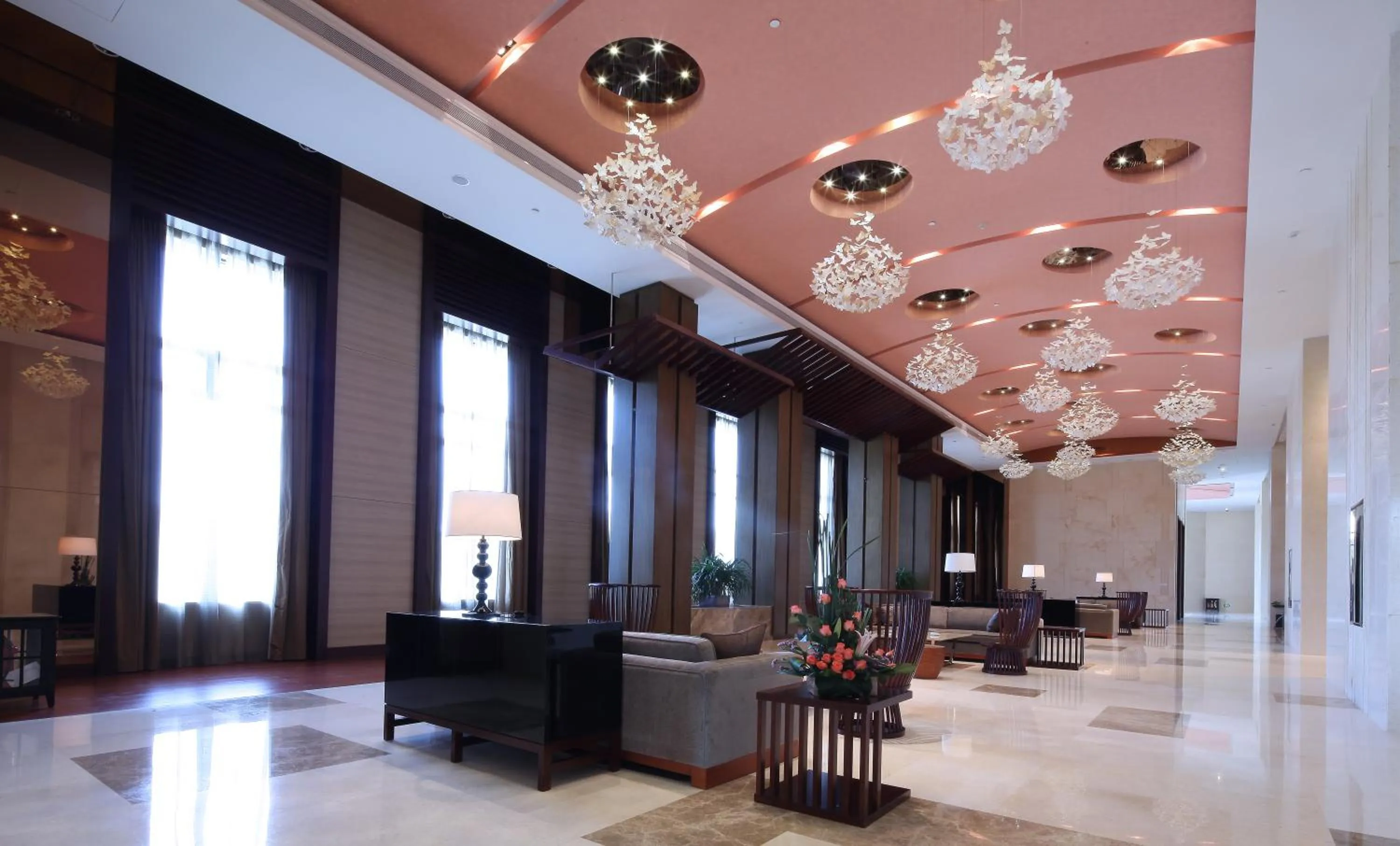 Decorative detail in Huidong Regal Palace Resort
