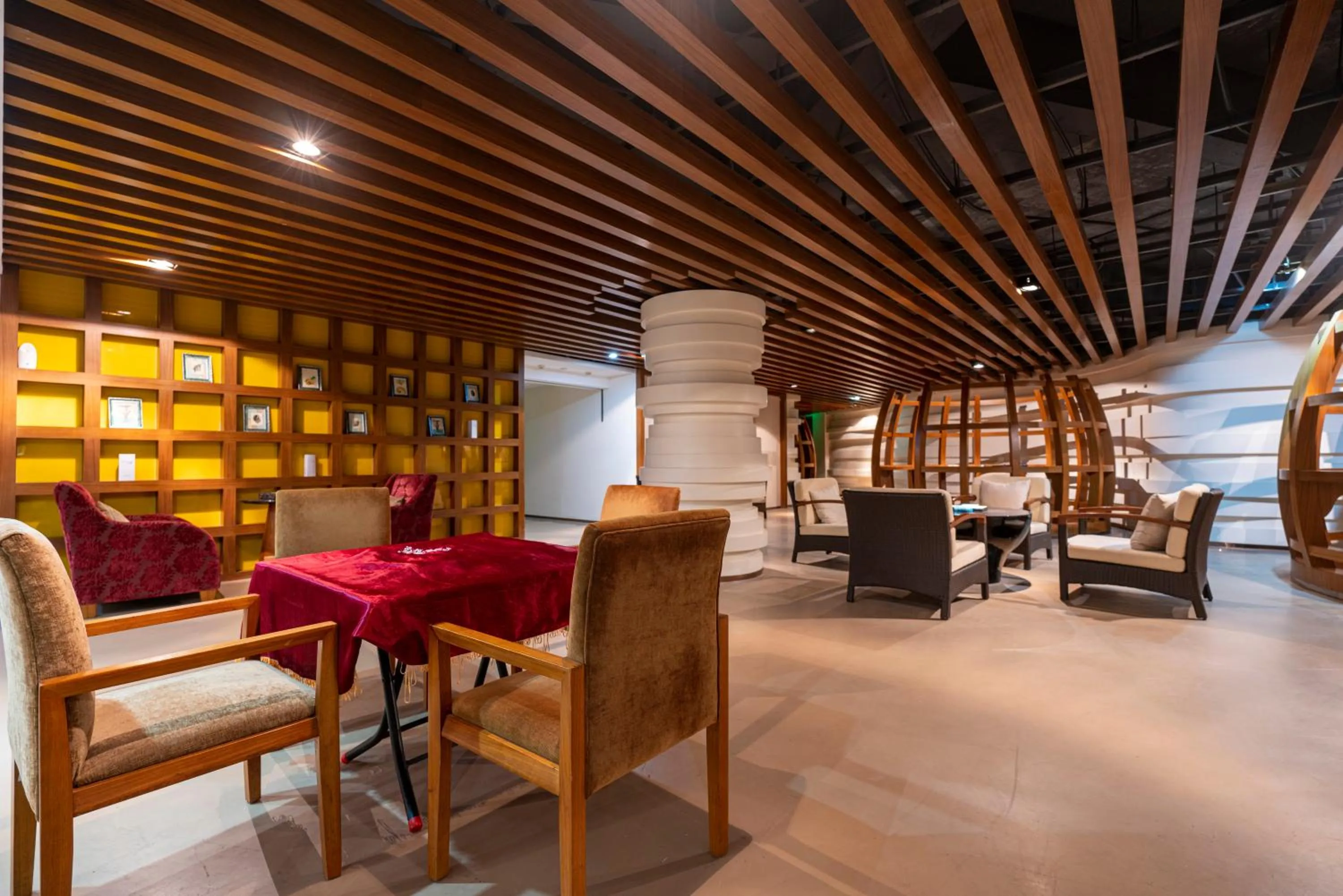 Seating area in Huidong Regal Palace Resort