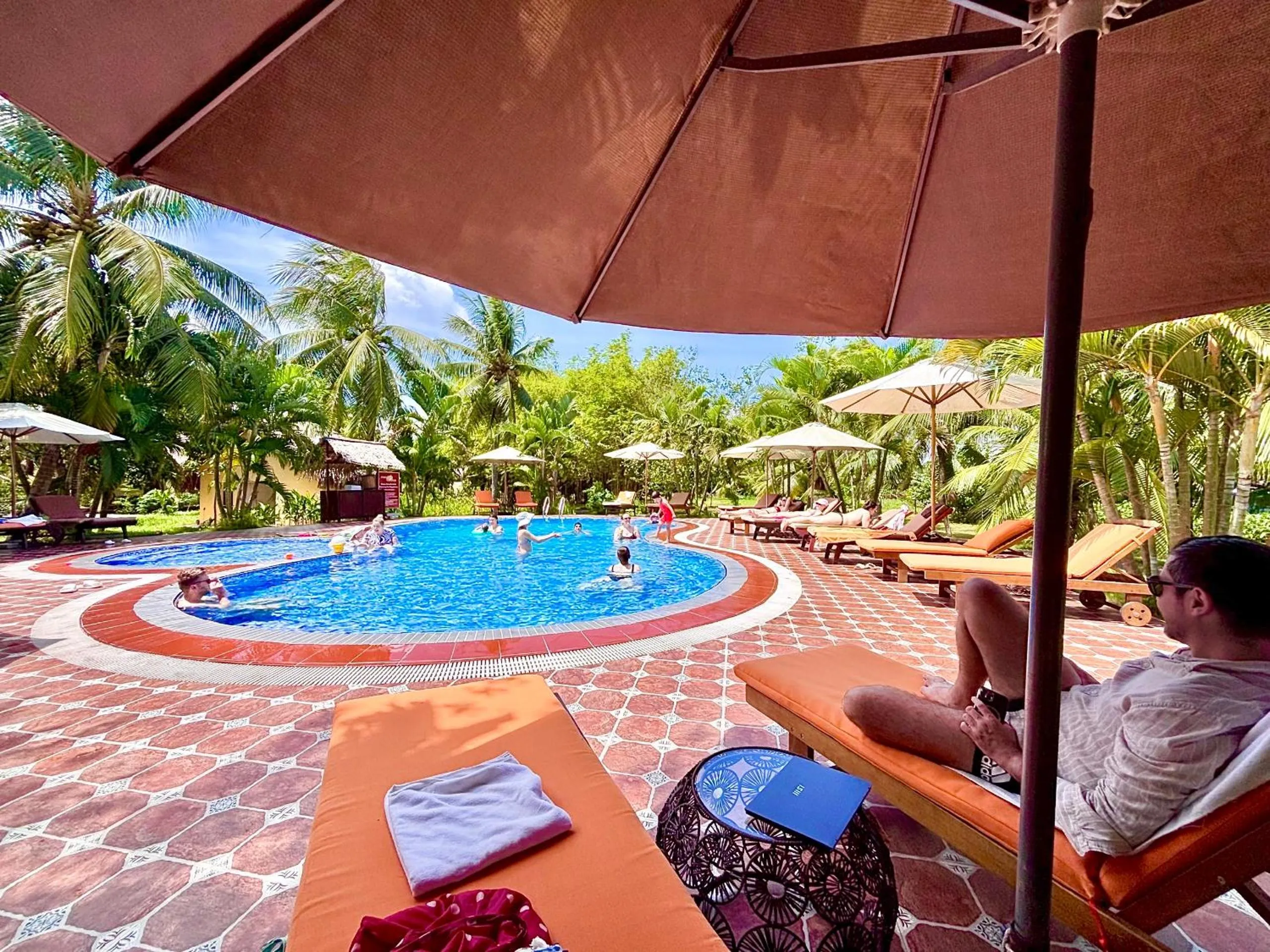 Swimming pool in Mango Home Riverside Eco - Resort
