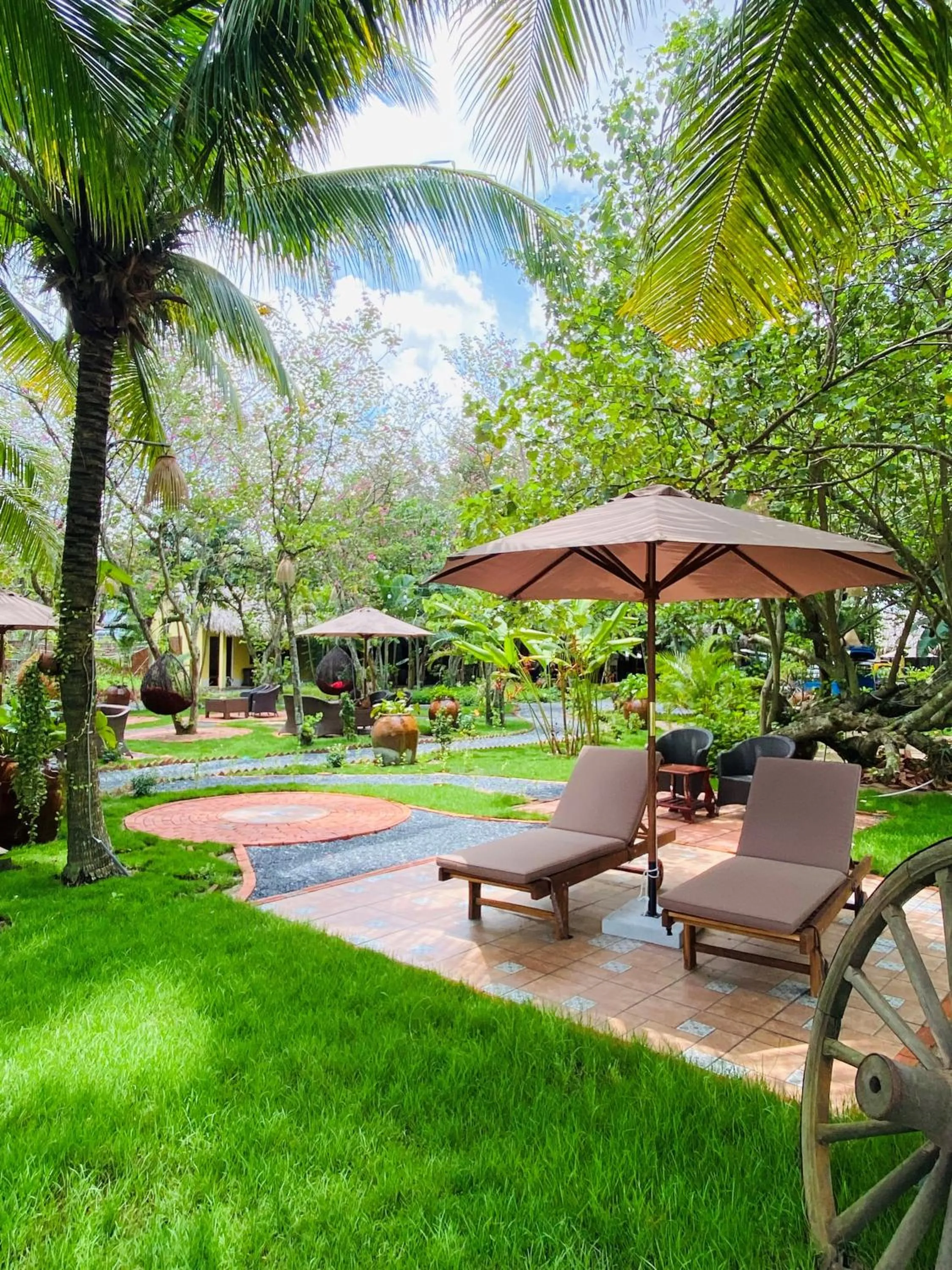 Garden in Mango Home Riverside Eco - Resort