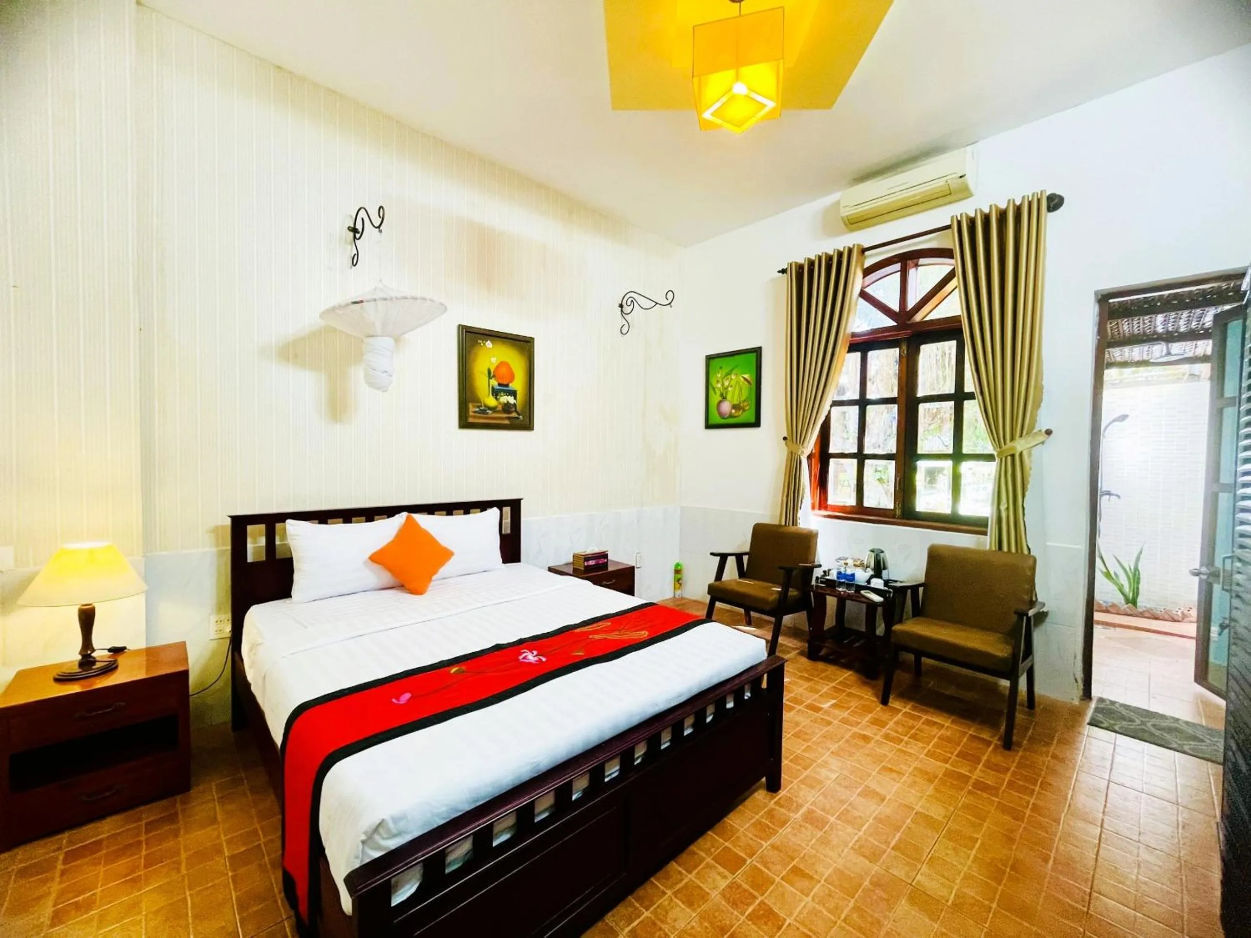 Photo of the whole room, Bed in Mango Home Riverside Eco - Resort