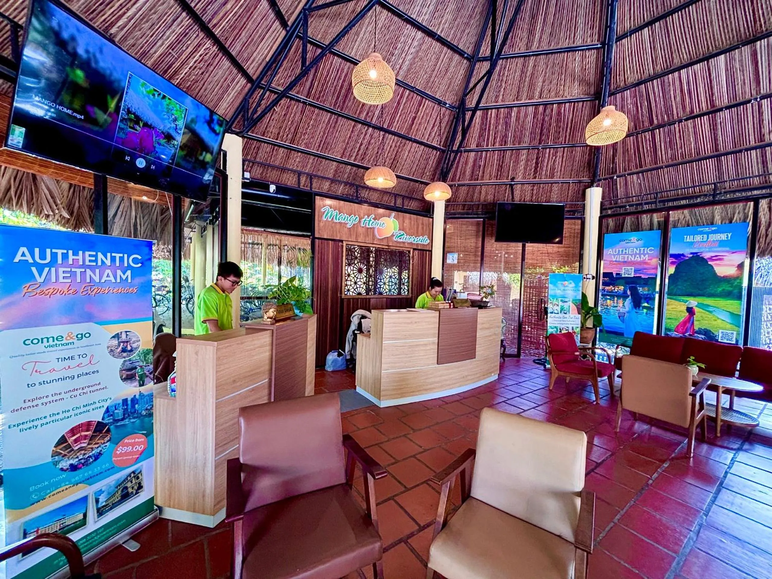 Lobby or reception in Mango Home Riverside Eco - Resort