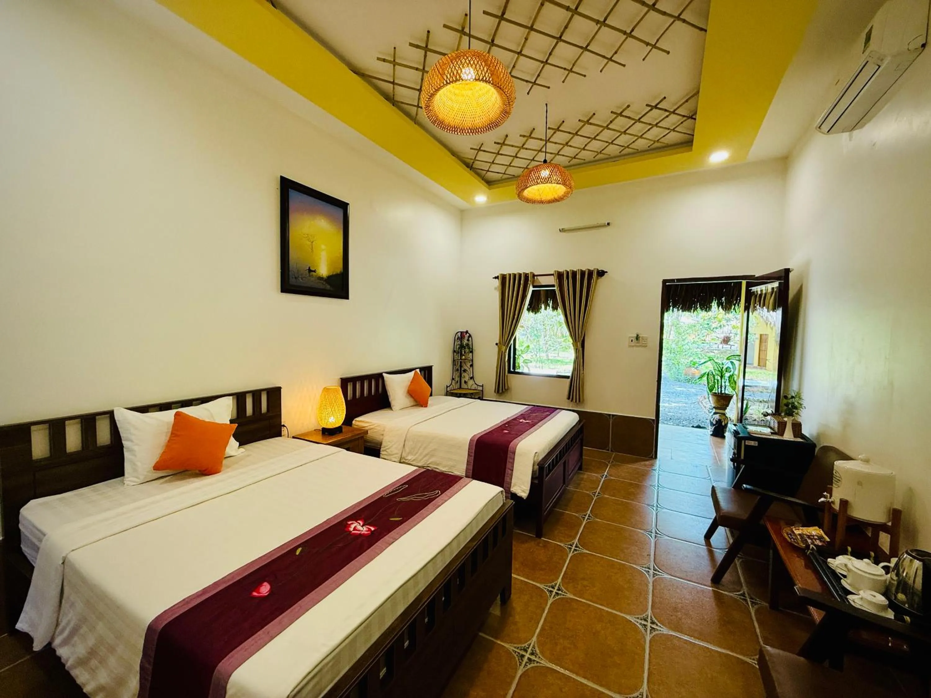 Photo of the whole room, Bed in Mango Home Riverside Eco - Resort