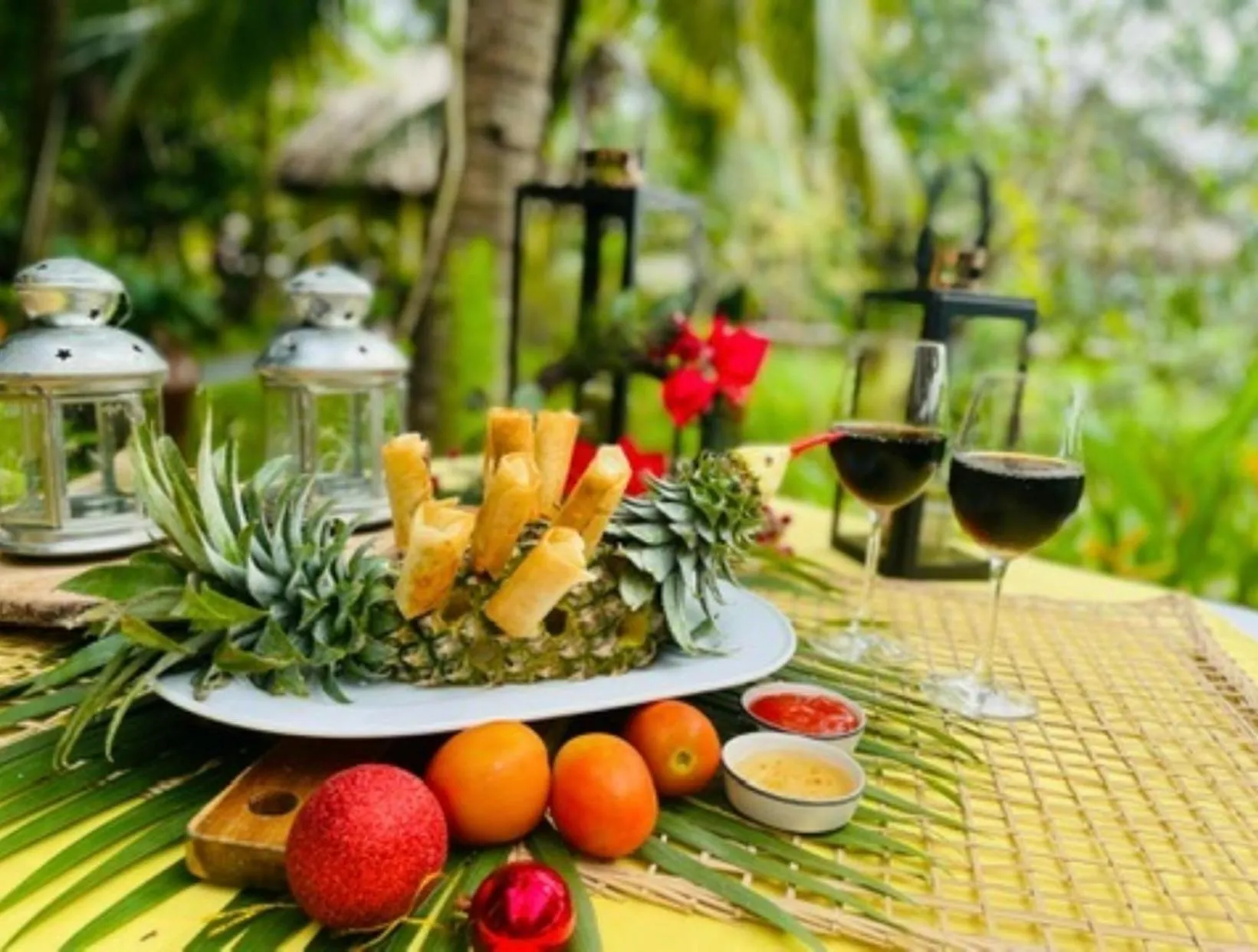 Restaurant/places to eat in Mango Home Riverside Eco - Resort