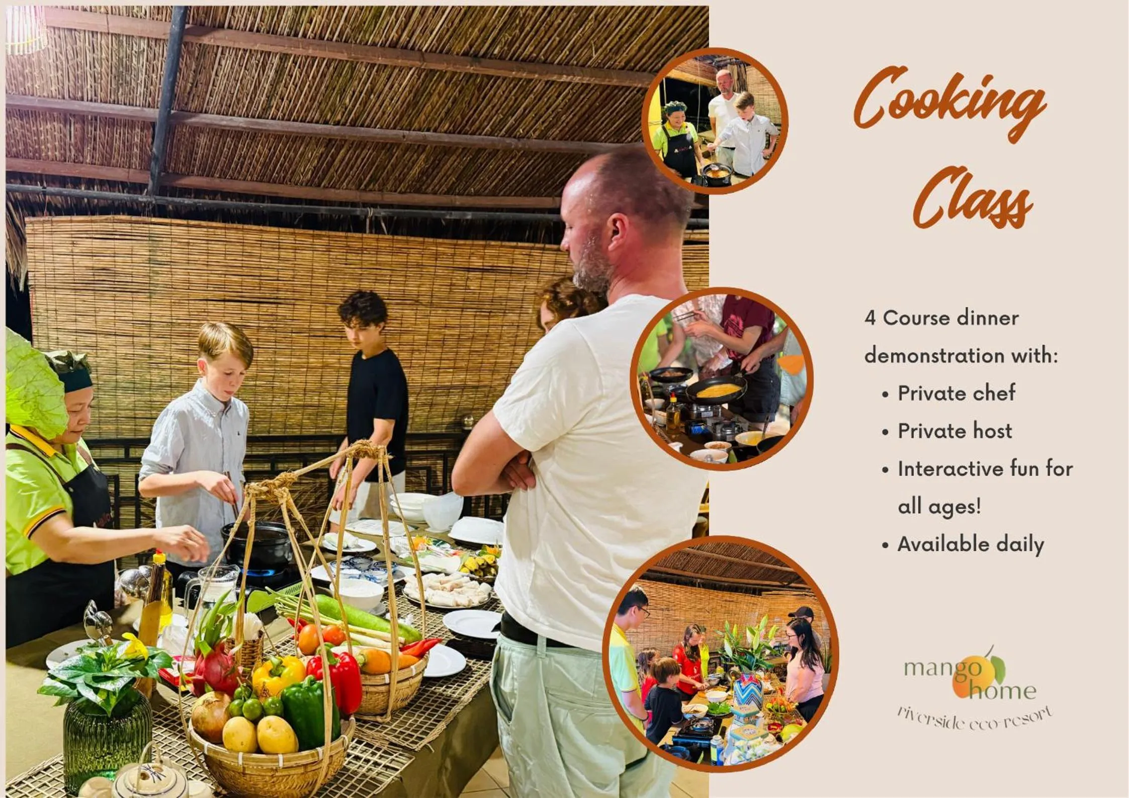 Food close-up in Mango Home Riverside Eco - Resort