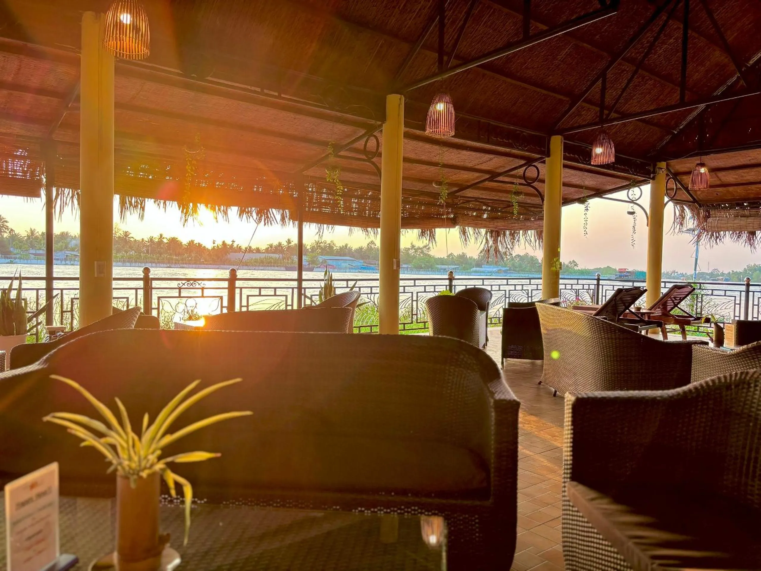 Seating area in Mango Home Riverside Eco - Resort