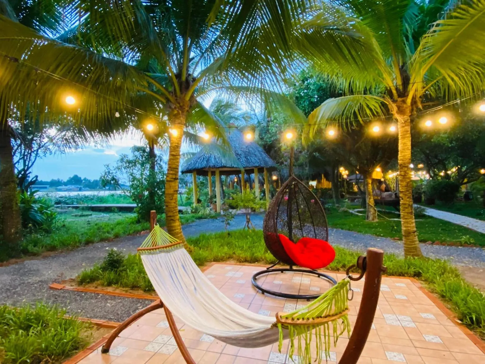 Garden in Mango Home Riverside Eco - Resort