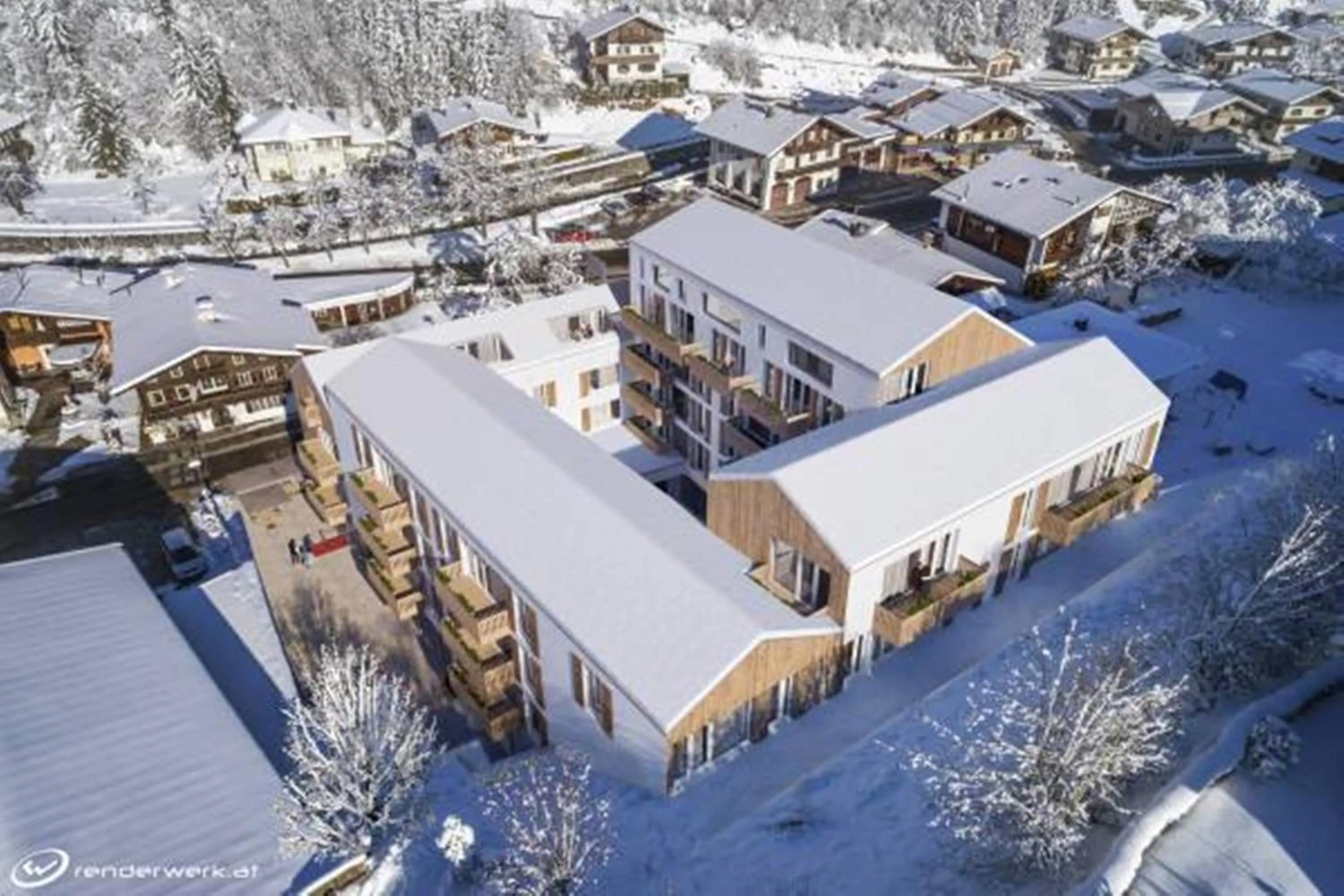 Property building in All-Suite Resort Fieberbrunn inkl Aubad-Eintritt