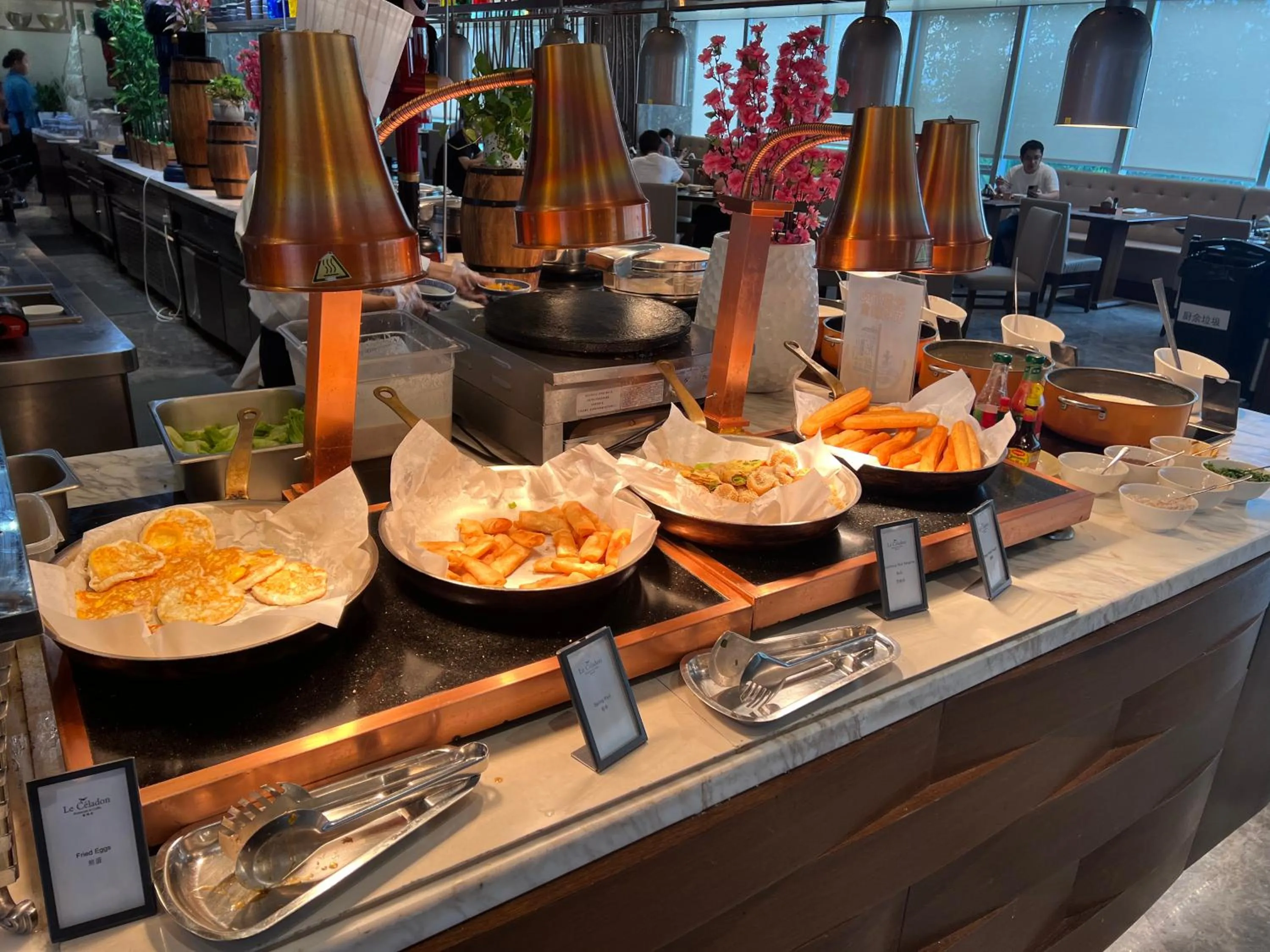 Breakfast in Grand Barony Qingdao Airport Hotel