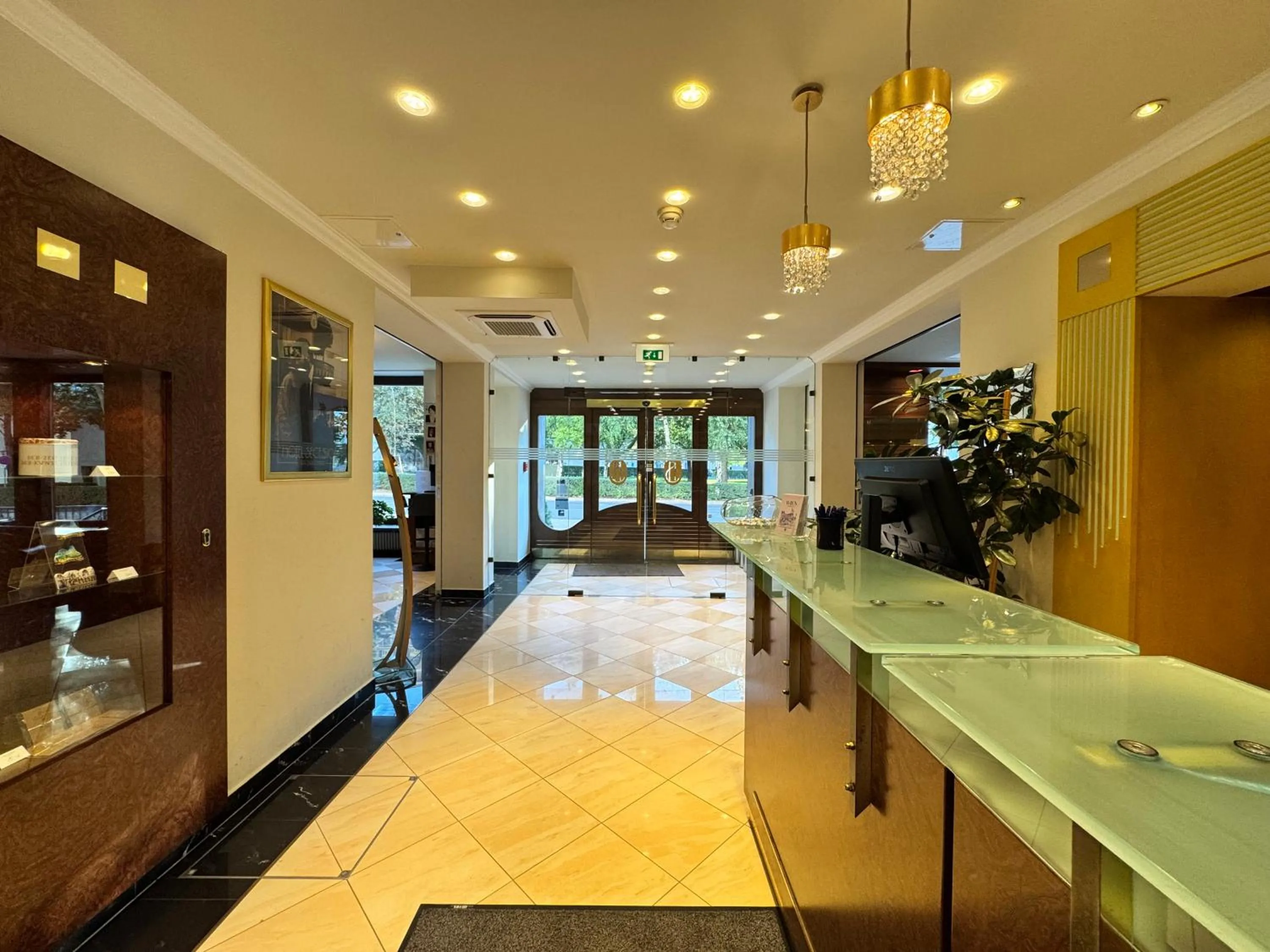 Lobby or reception in Hotel Secession an der Oper