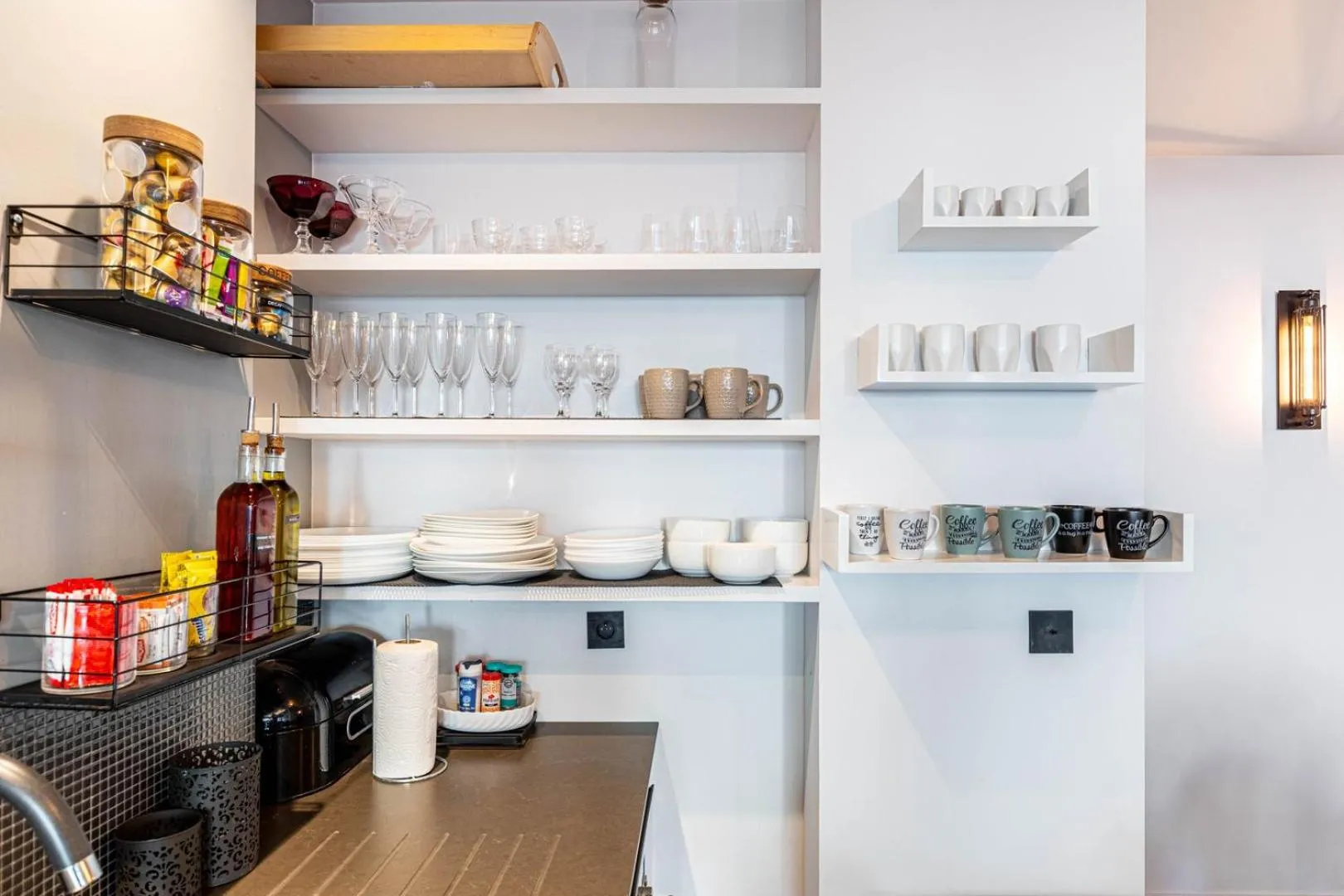 Kitchen or kitchenette in Modern Family Apartment Next To The Eiffel Tower