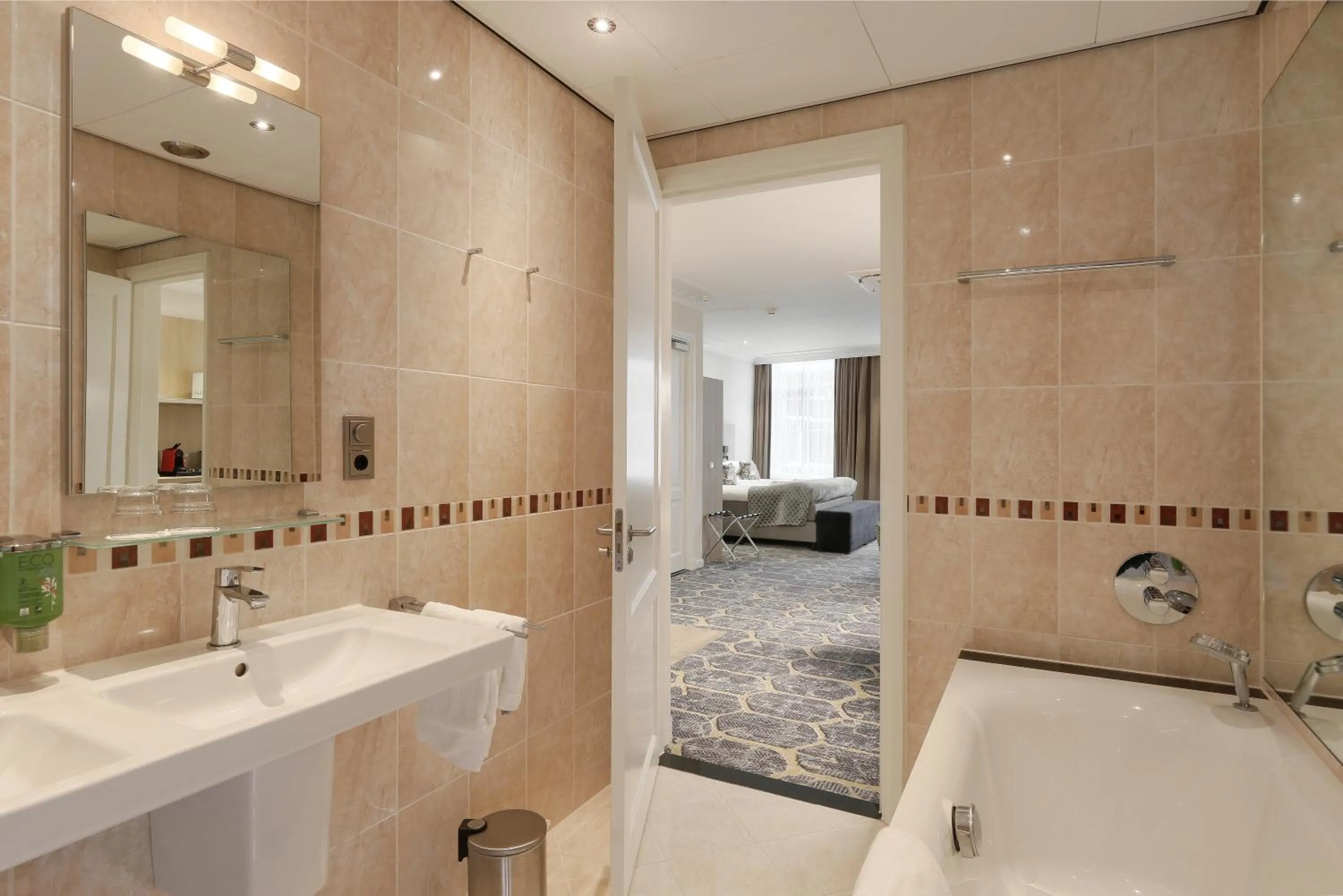 Bed in Boutique Hotel Jeroen