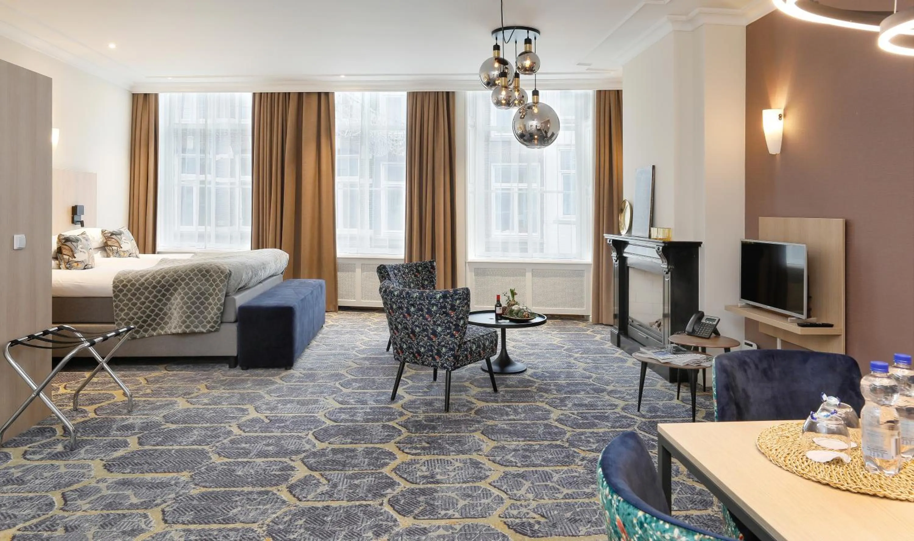 Bed in Boutique Hotel Jeroen