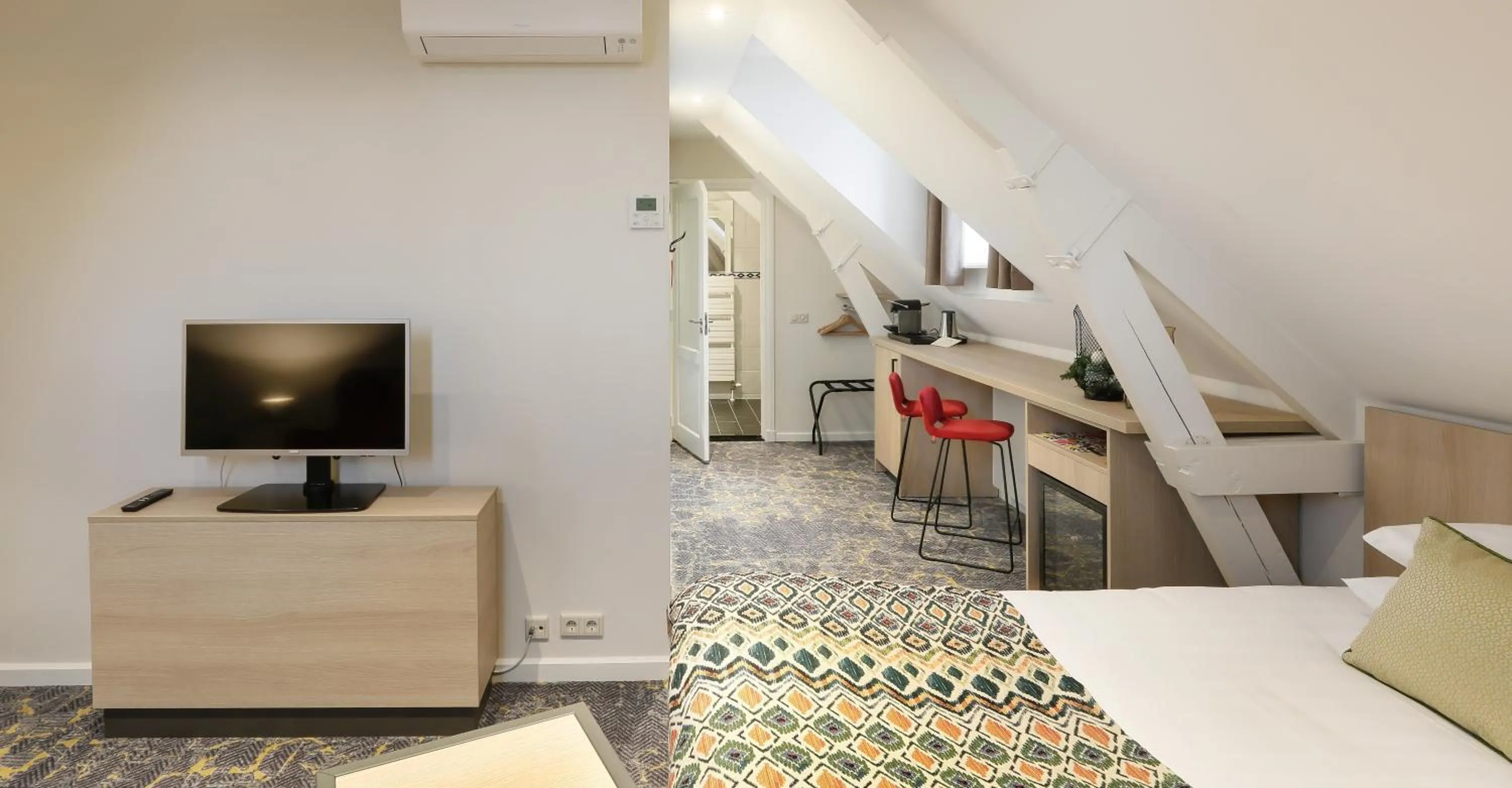 Bed in Boutique Hotel Jeroen