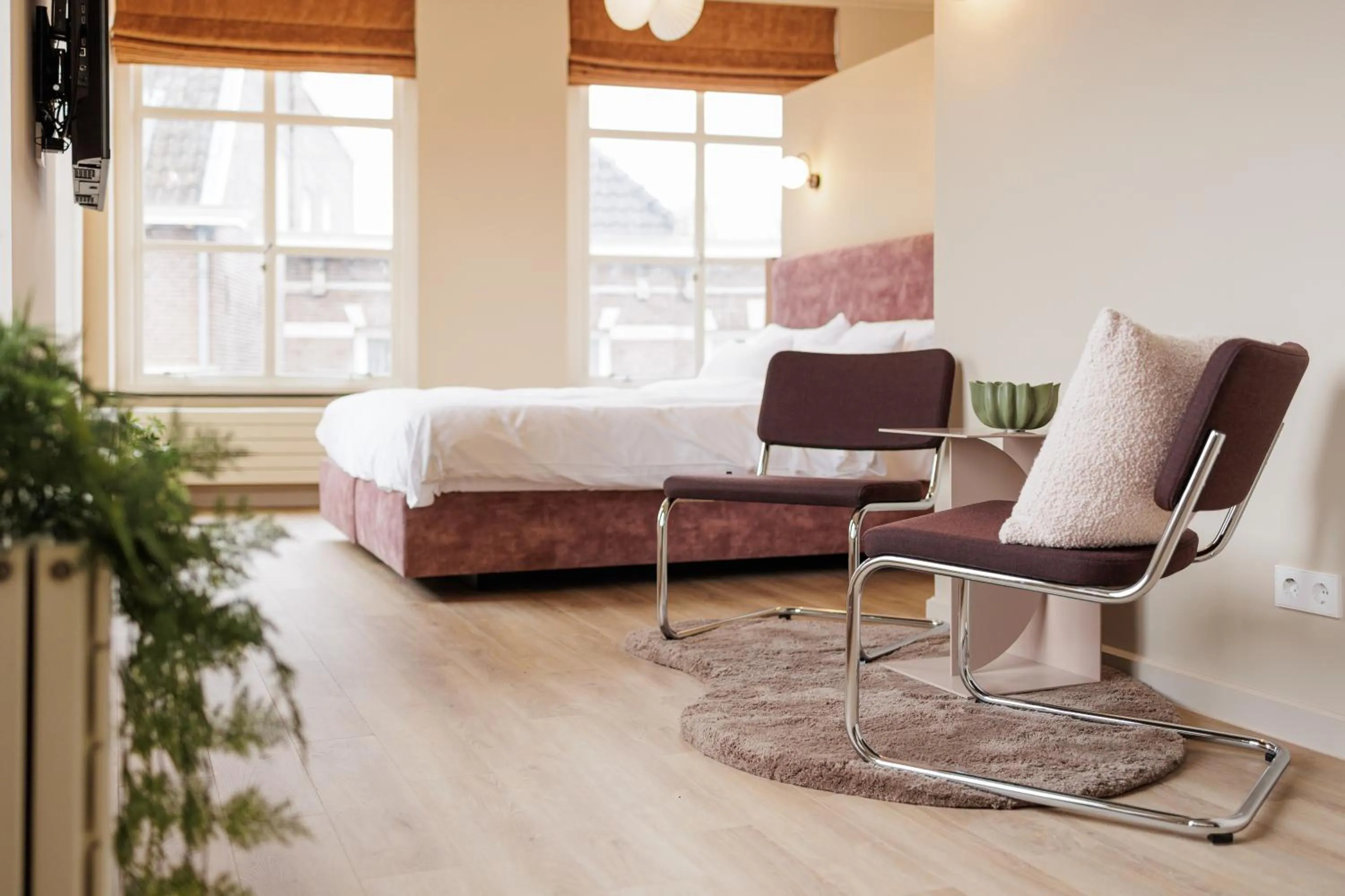 Bed in Boutique Hotel Jeroen