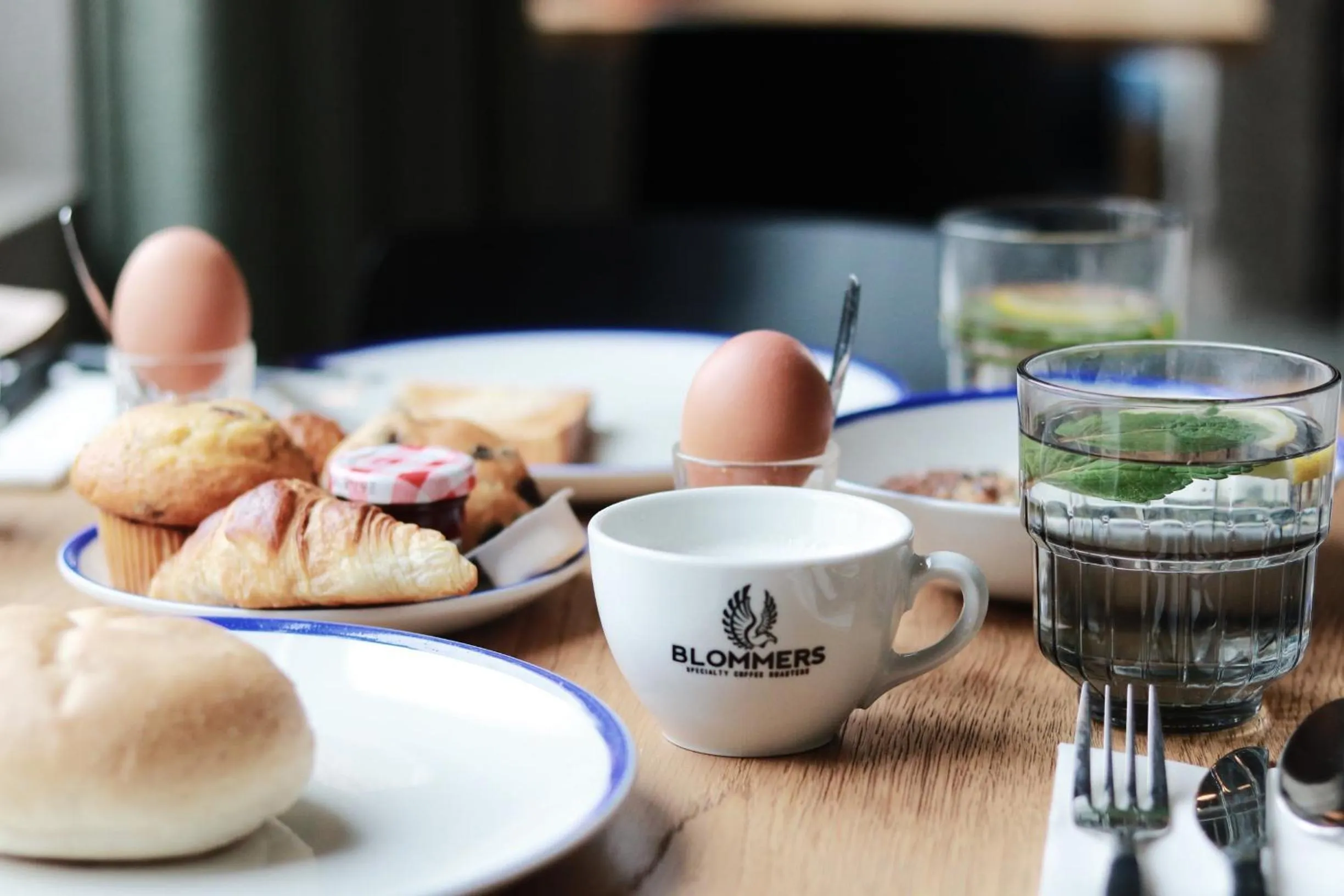 Breakfast in Boutique Hotel Jeroen