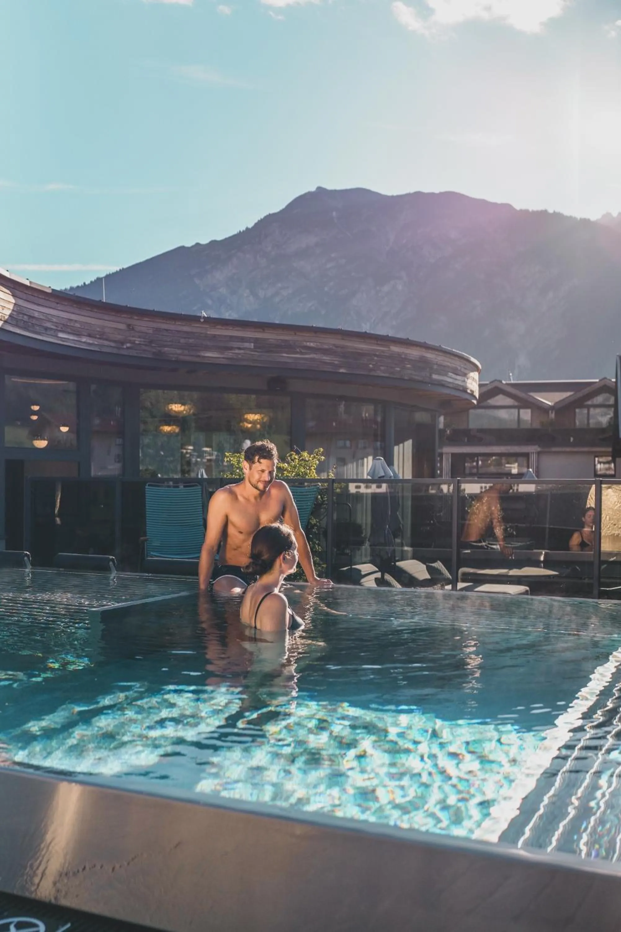 Swimming pool in Hotel Wagnerhof