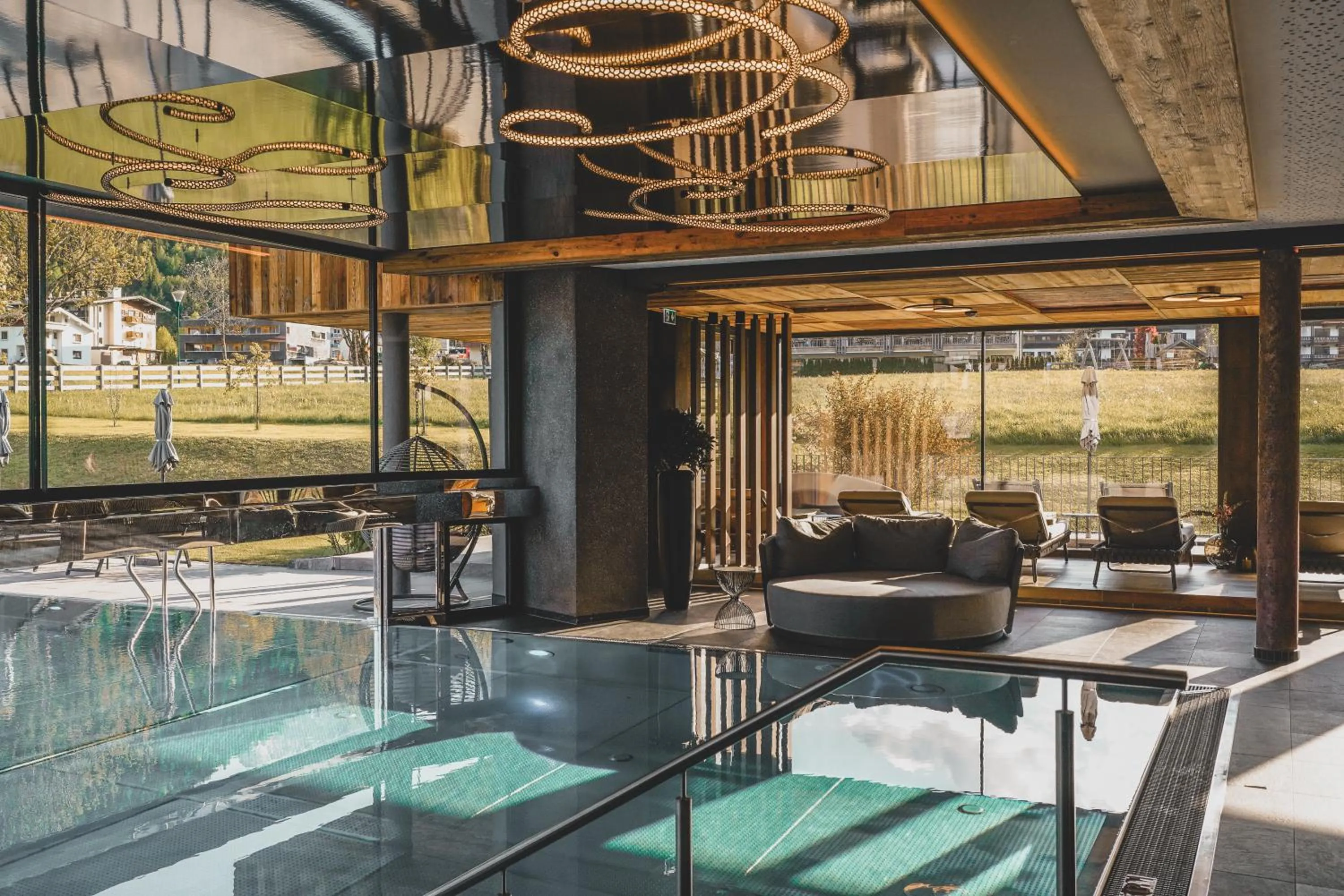 Swimming pool in Hotel Wagnerhof