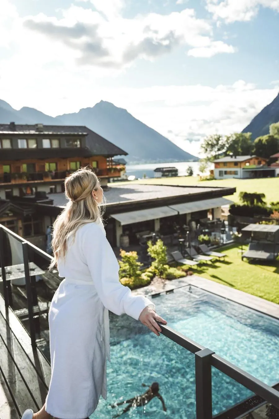 Swimming pool in Hotel Wagnerhof