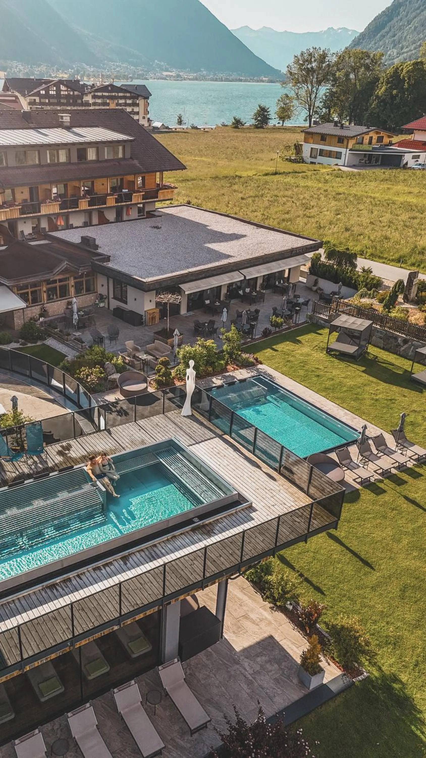 Swimming pool in Hotel Wagnerhof