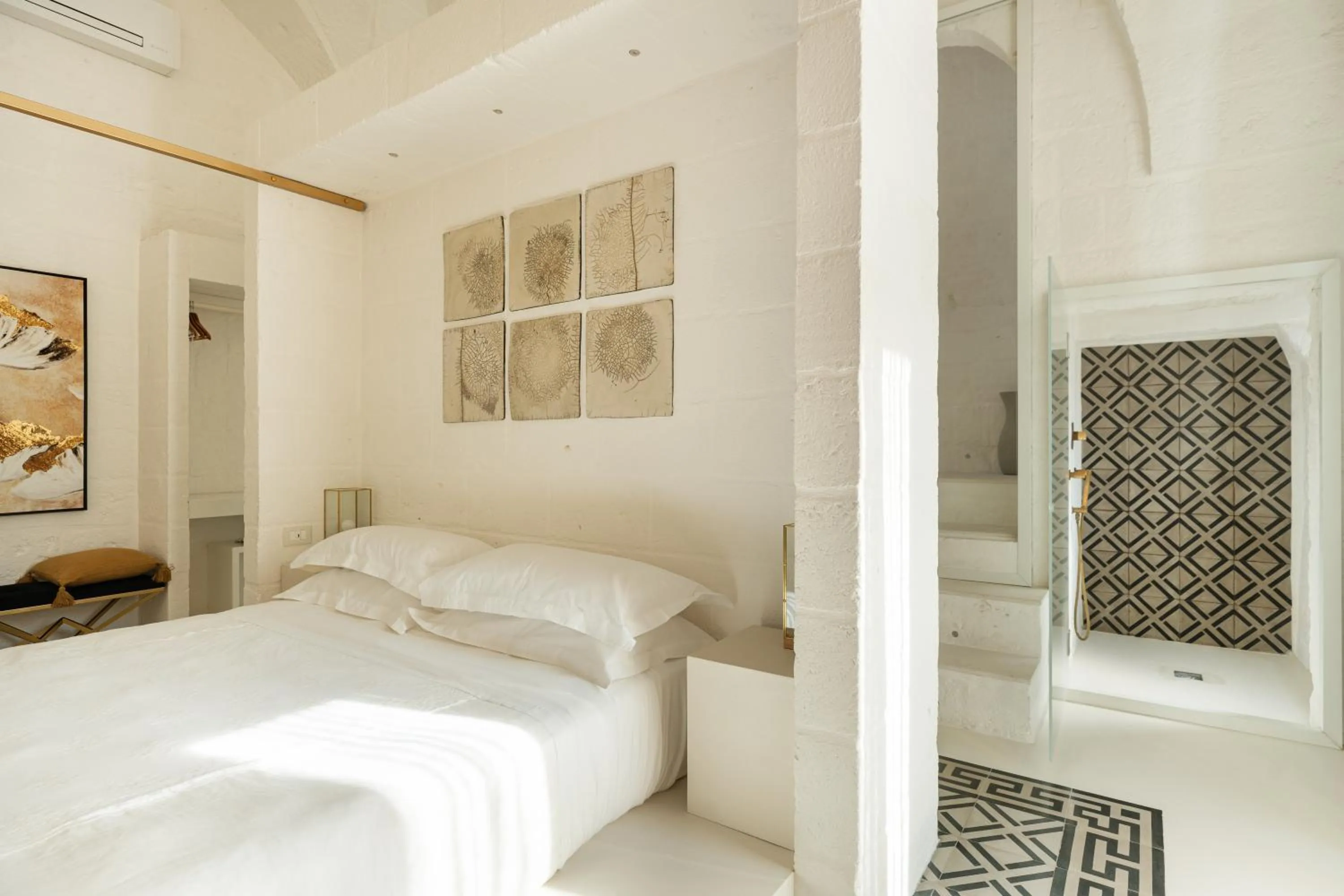 Bedroom, Bed in AL PALAZZO La Dimora by Apulia Hospitality