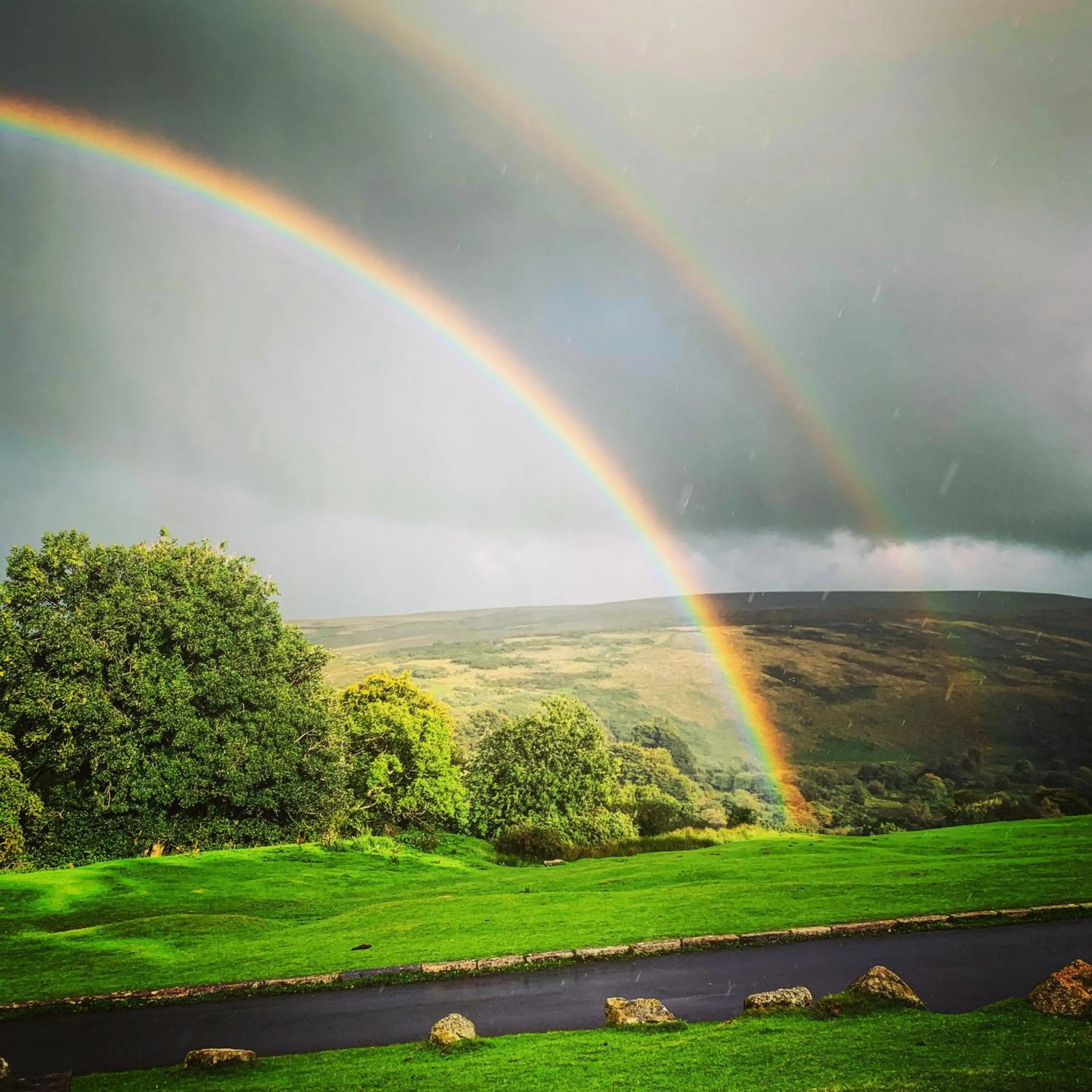 Natural landscape in The Tors