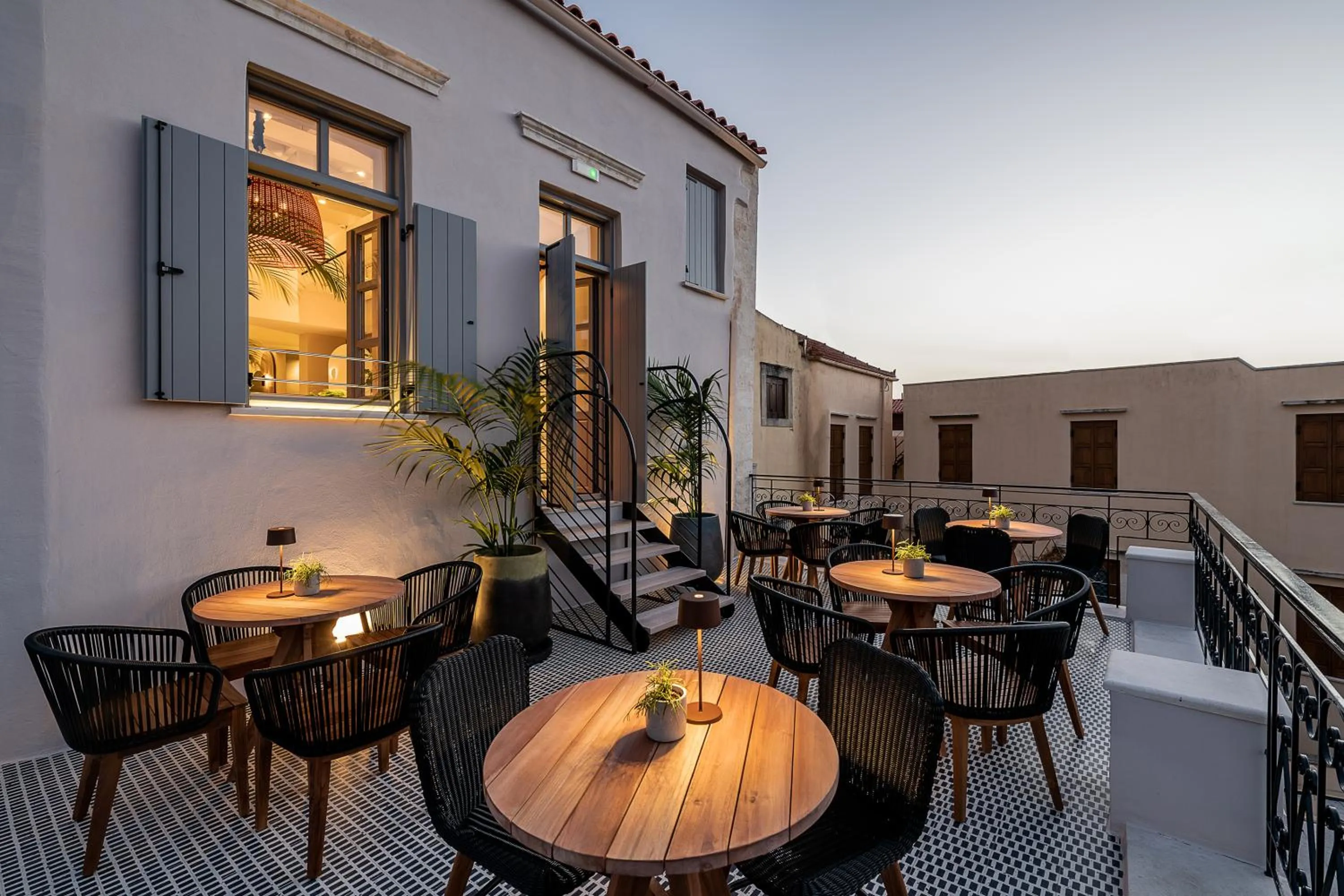 Balcony/Terrace in Malmo Historic Hotel